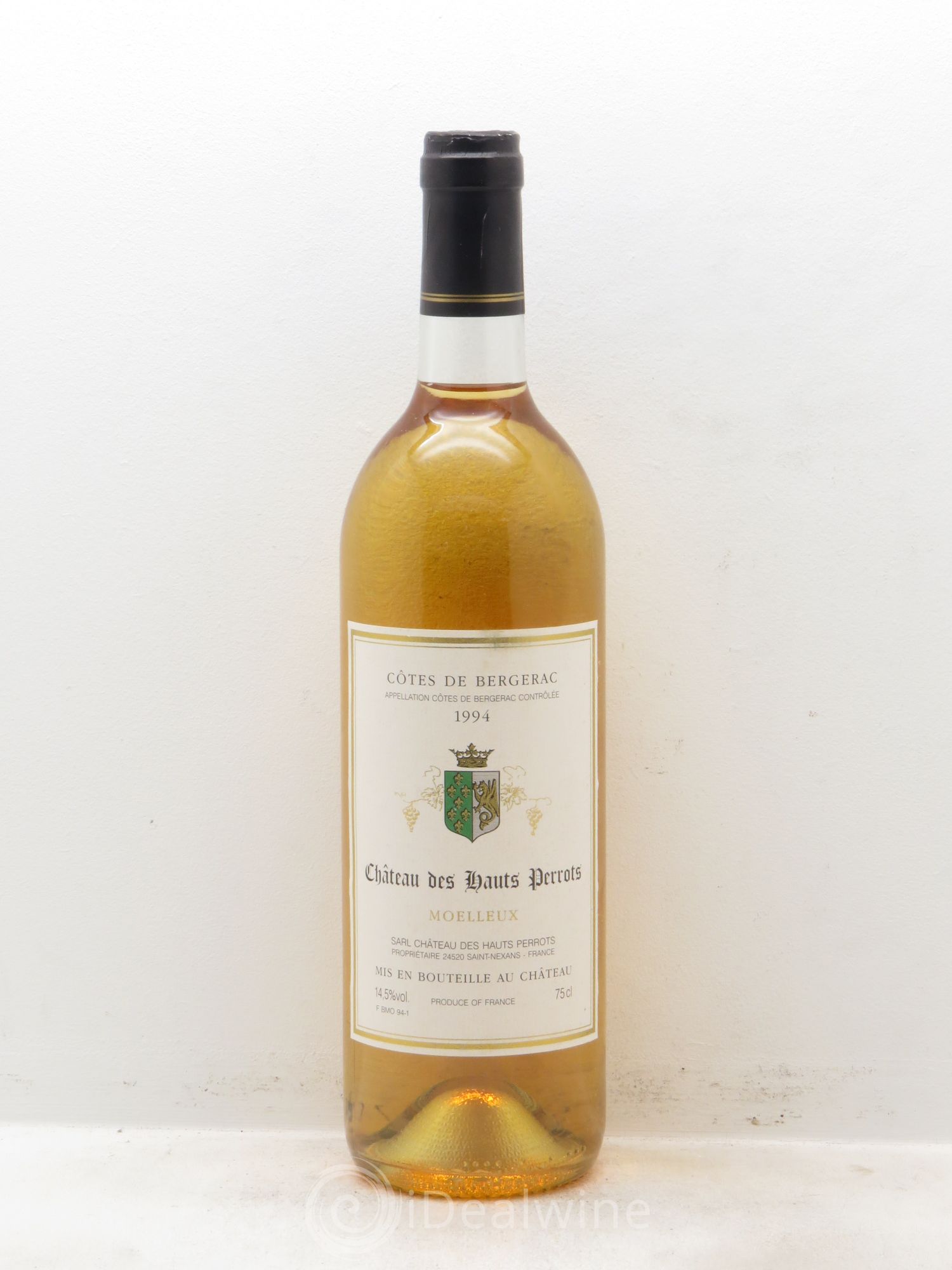 Divers Côtes de Bergerac Moelleux Château des Hauts Perrots 1994 - Posten von 1 Flasche - 0