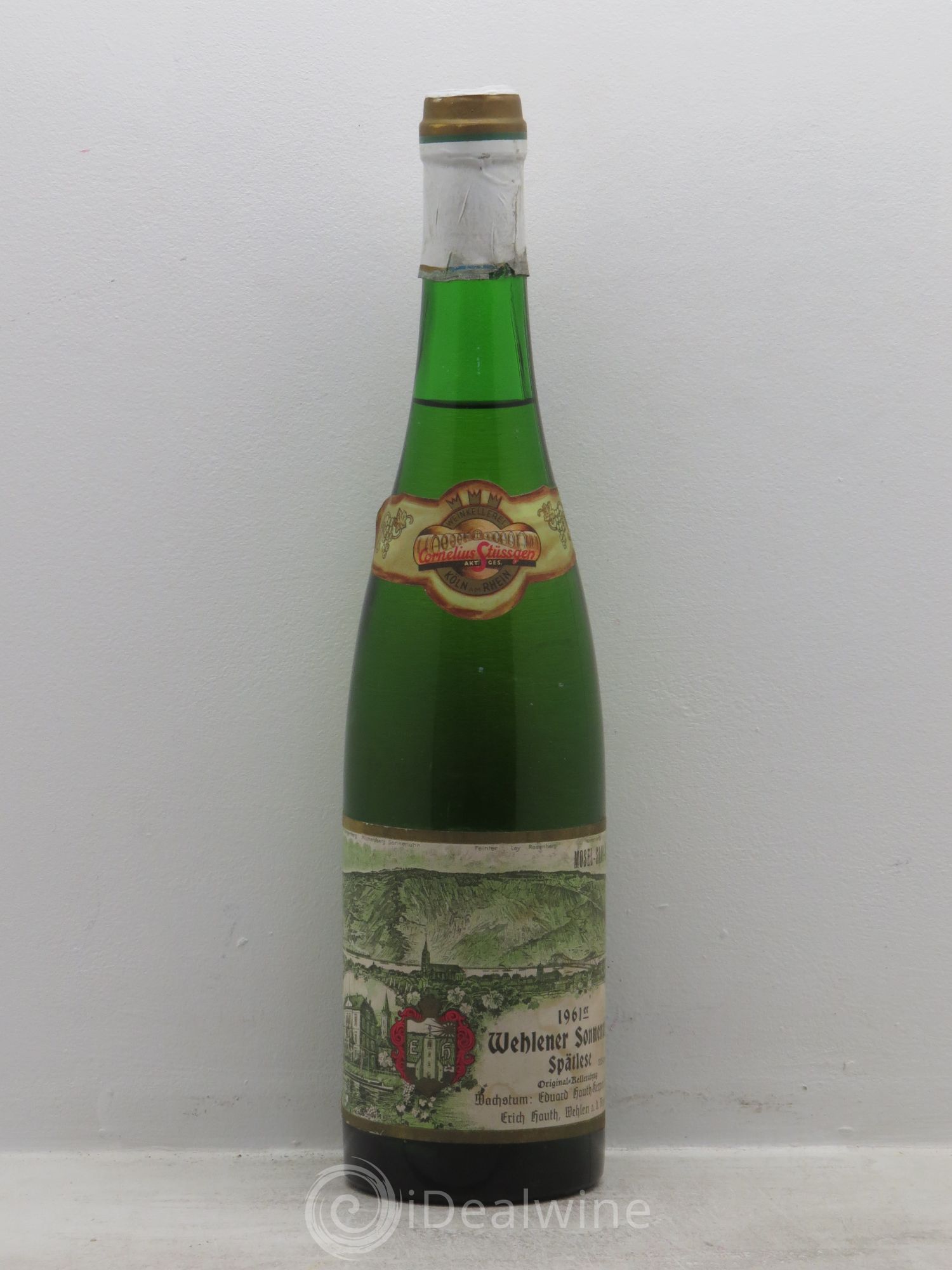 Allemagne Mosel-Saar Mosel Wehlener Sonnenuhr Spätlese Hauth Kerpen Hauth Kerpen 1961 - Posten von 1 Flasche - 0