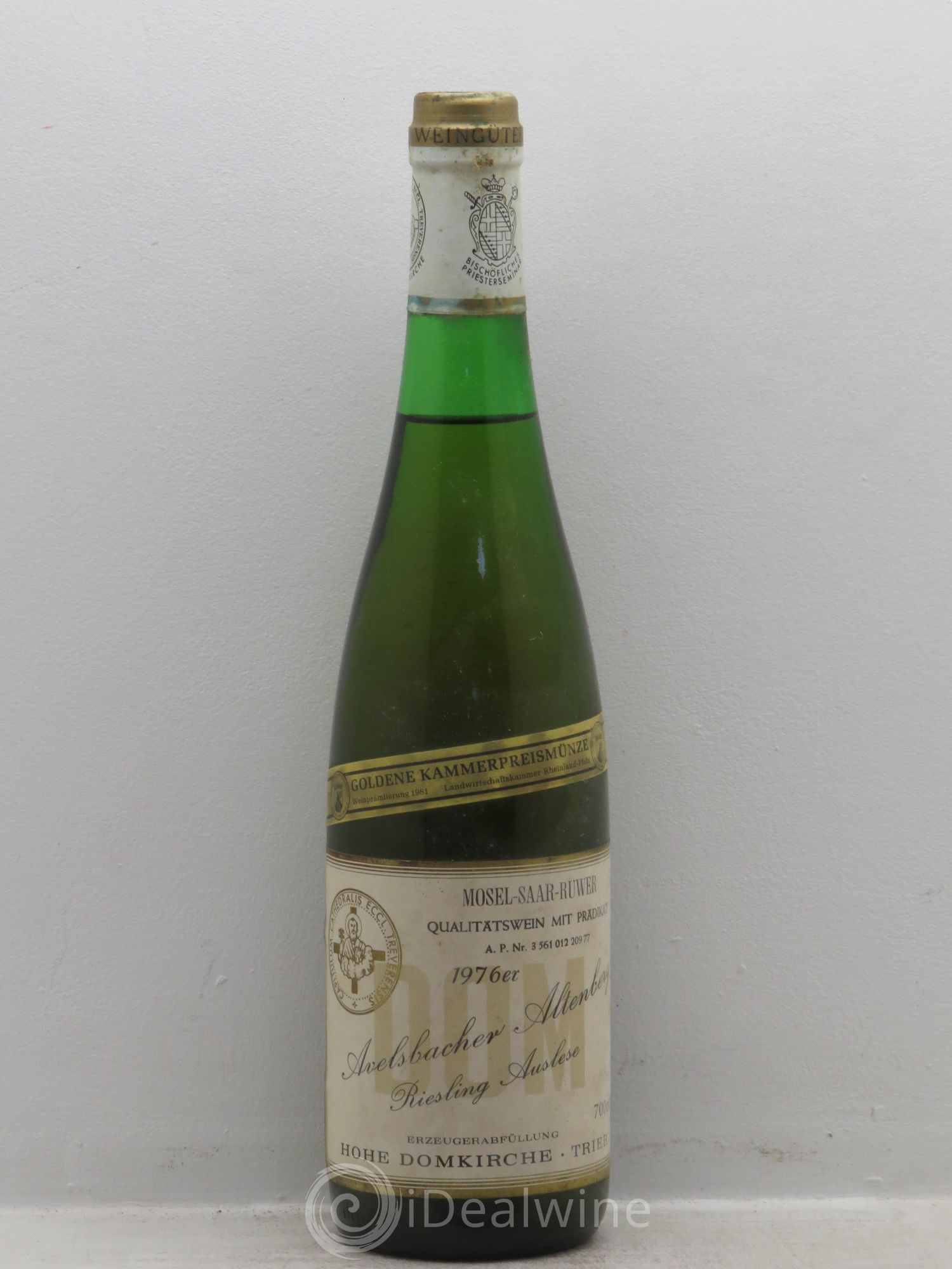 Allemagne Mosel-Saar Avelsbacher Altenberg Riesling Auslese 1976 - Posten von 1 Flasche - 0