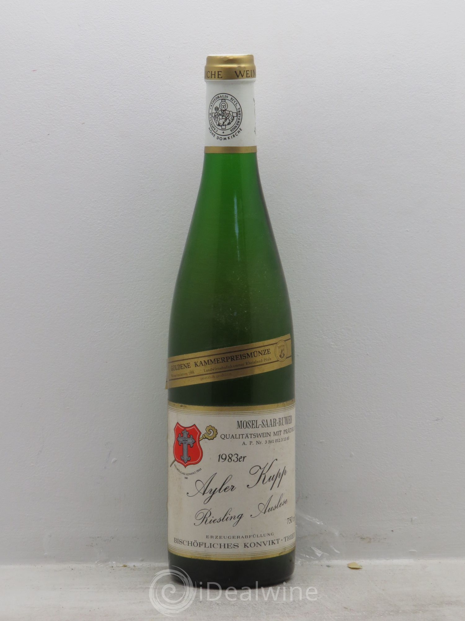 Allemagne Mosel-Saar Saar Ayler Kupp Riesling Auslese Bischöfliche Weingüter 1983 - Posten von 1 Flasche - 0