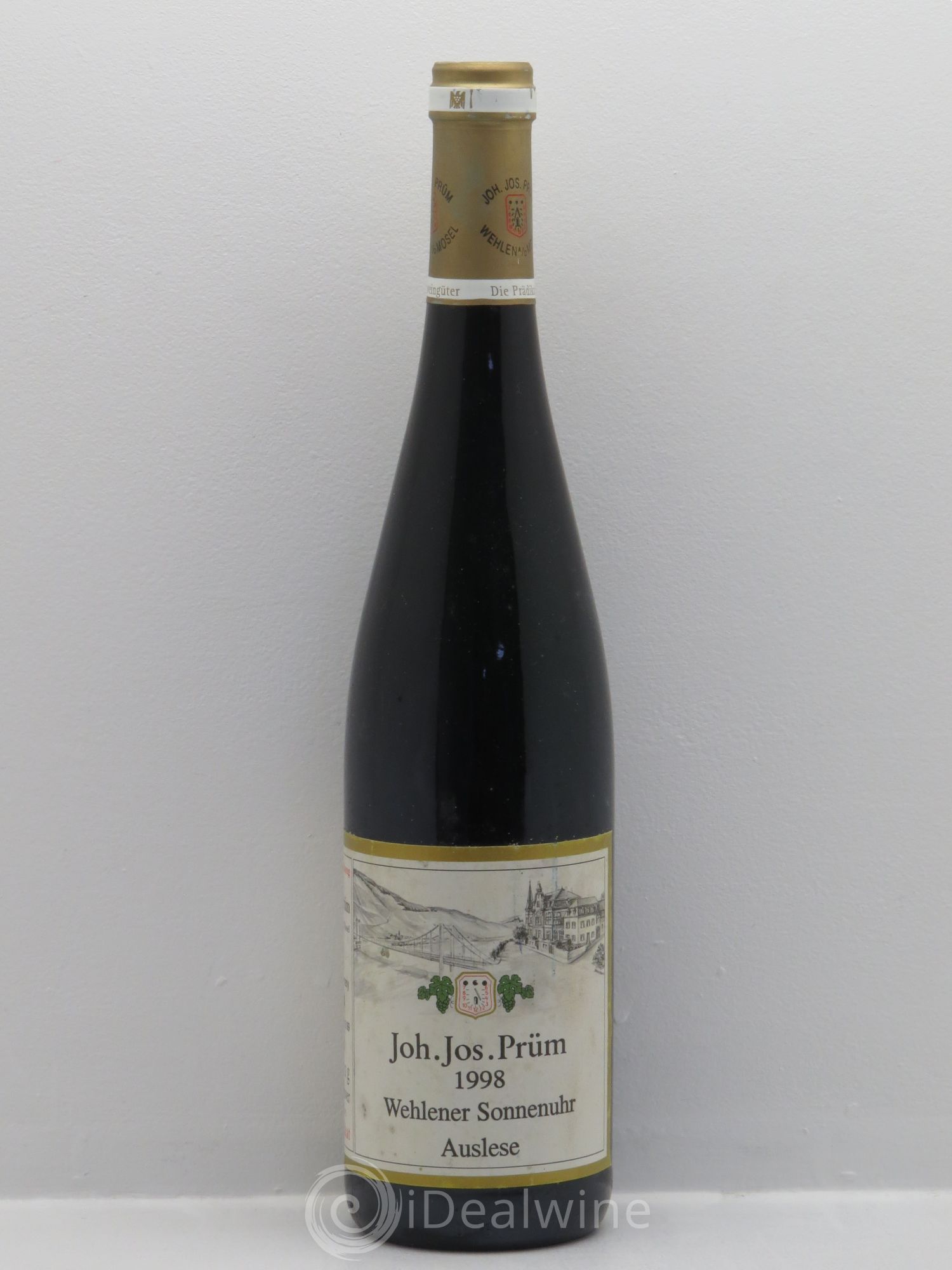 Allemagne Mosel-Saar Mosel Wehlener Sonnenuhr Riesling Auslese GK Joh. Jos. Prüm Joh. Jos. Prüm 1998 - Posten von 1 Flasche - 0