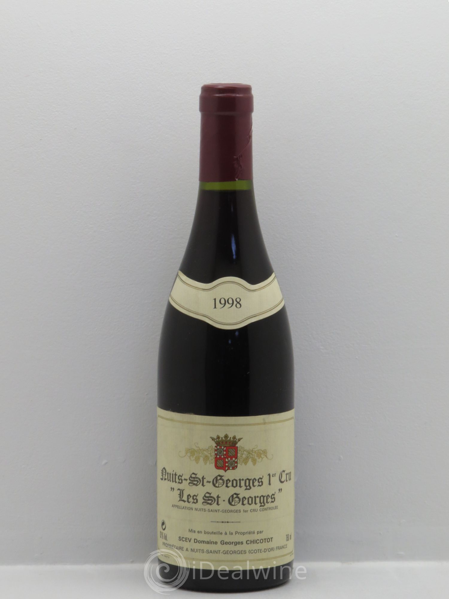 Nuits-Saint-Georges 1er Cru Chicotot 1998 - Lot de 1 bouteille - 0
