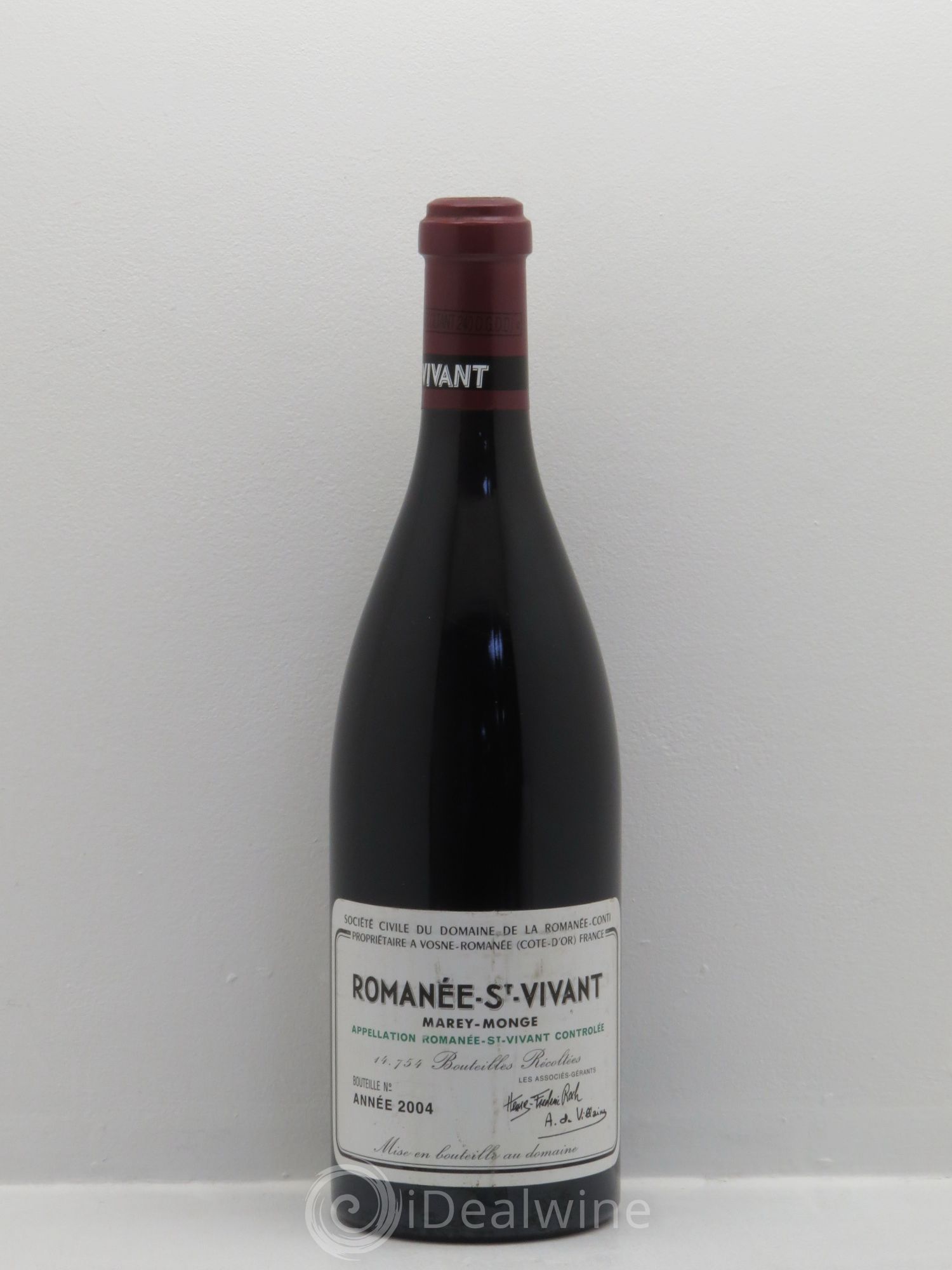 Romanée-Saint-Vivant Grand Cru Domaine de la Romanée-Conti 2004 - Lot de 1 bouteille - 0