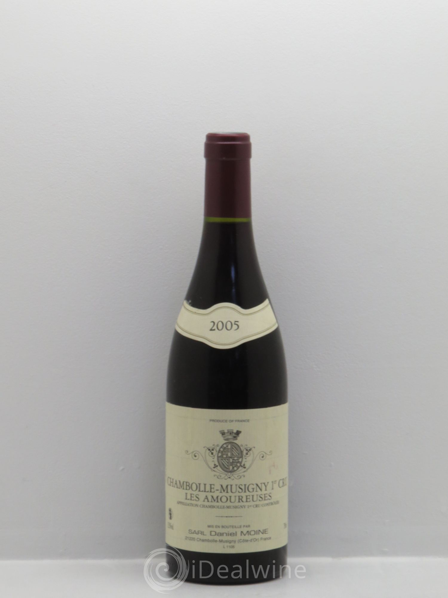 Chambolle-Musigny 1er Cru Moine-Hudelot 2005 - Lot de 1 bouteille - 0