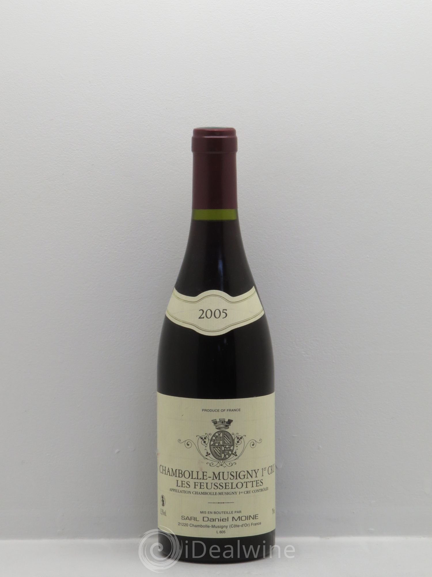Chambolle-Musigny 1er Cru Les Feusselottes - Moine-Hudelot 2005 - Posten von 1 Flasche - 0