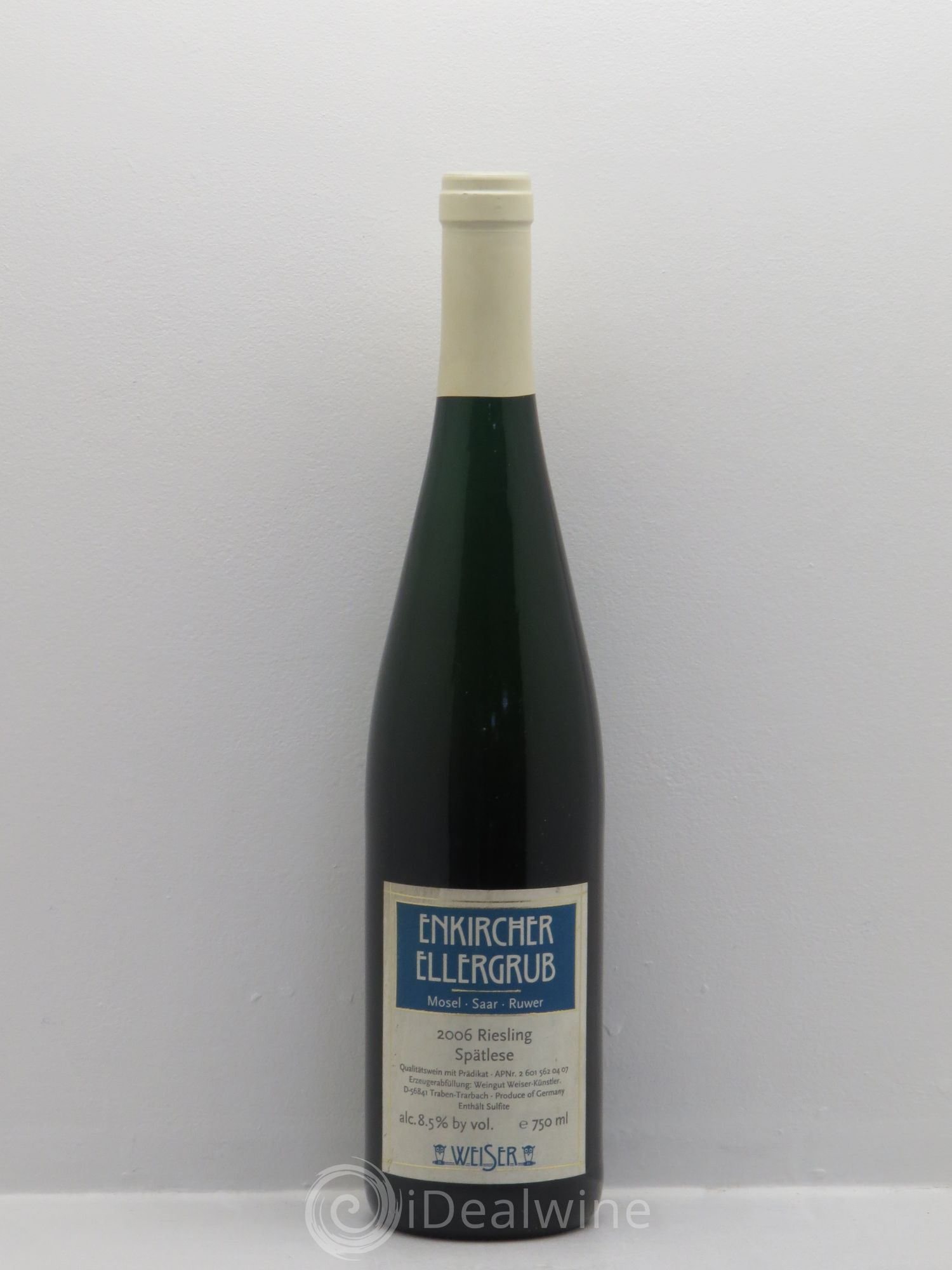 Allemagne Mosel-Saar Mosel Enkircher Ellergrub Riesling Spätlese Weiser-Künstler 2006 - Posten von 1 Flasche - 0
