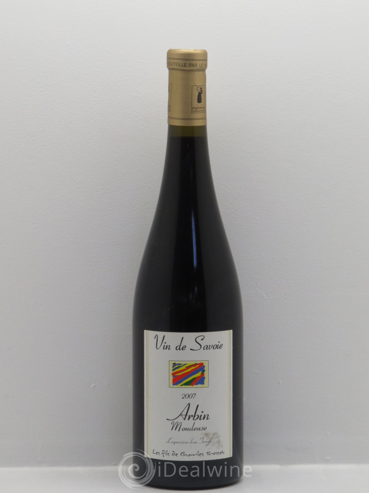 Vin de Savoie Arbin Mondeuse Confidentielle Trosset 2007 - Posten von 1 Flasche - 0