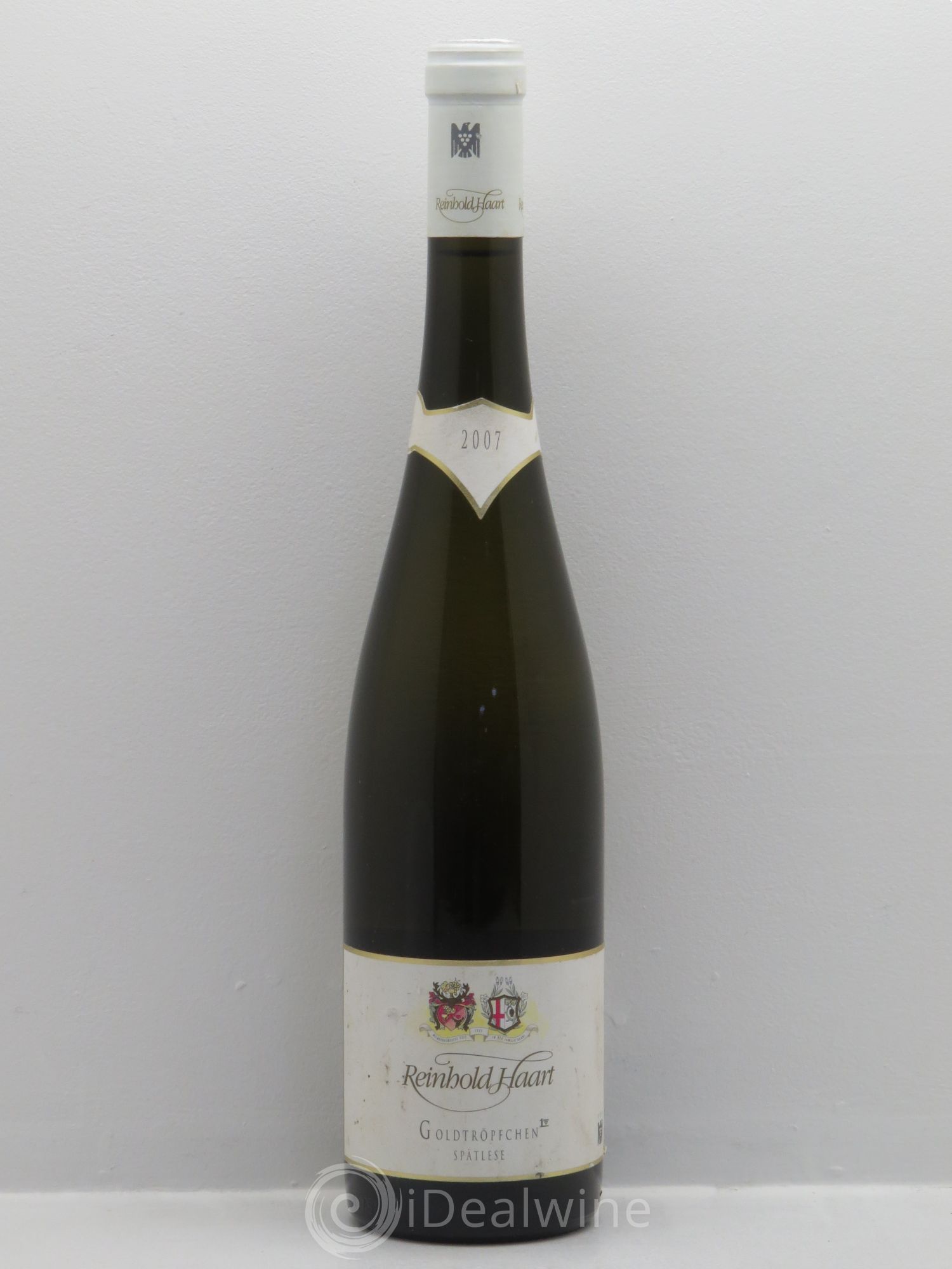 Allemagne Mosel-Saar Mosel Piesporter Goldtröpfchen Riesling Spätlese Haart Reinhold 2007 - Posten von 1 Flasche - 0
