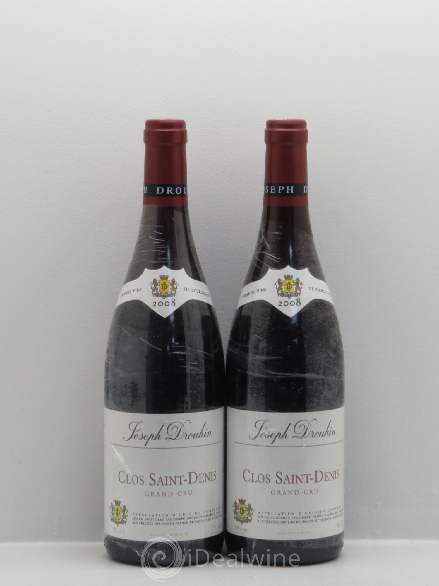 Clos Saint-Denis Grand Cru Drouhin 2008 - Lot de 2 bouteilles - 0