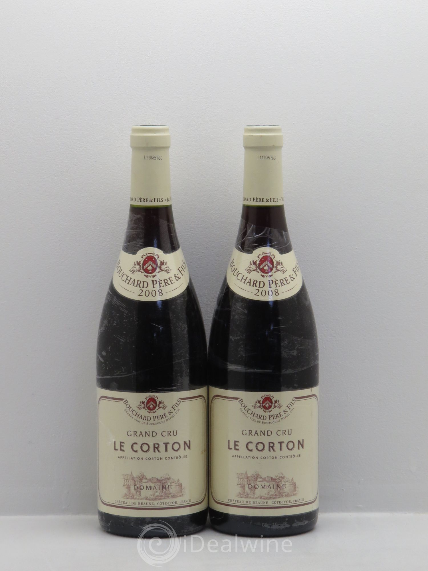 Corton Grand Cru Le Corton Bouchard Père & Fils 2008 - Lot de 2 bouteilles - 0