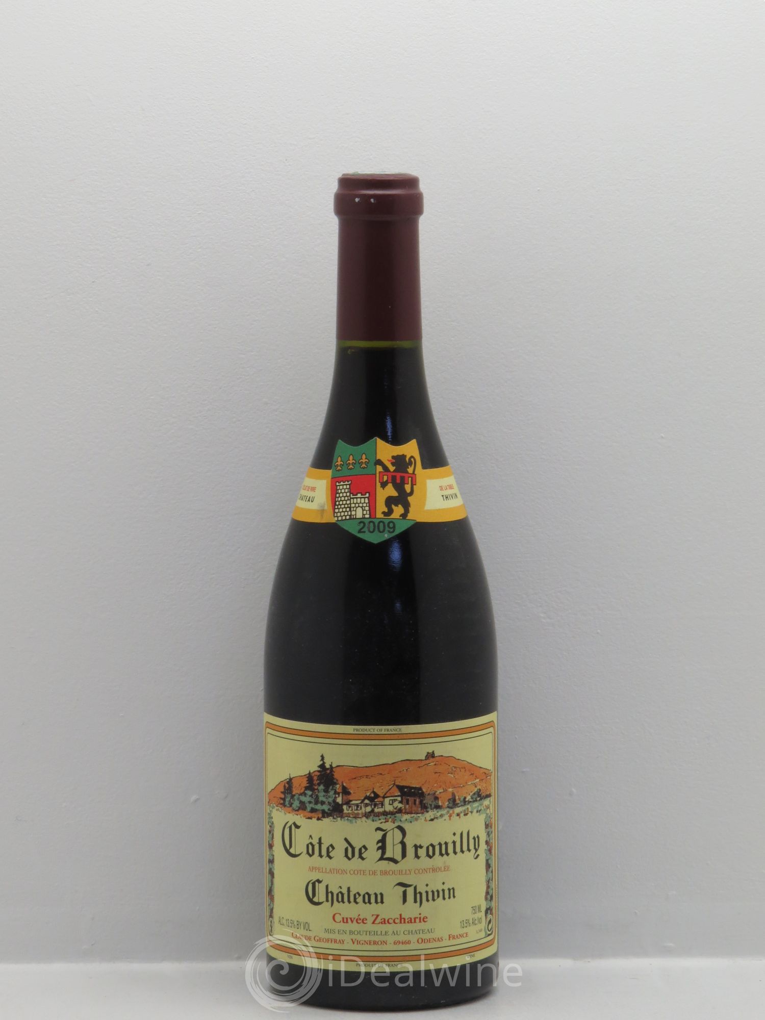 Côte de Brouilly Cuvée Zaccharie 2009 - Posten von 1 Flasche - 0