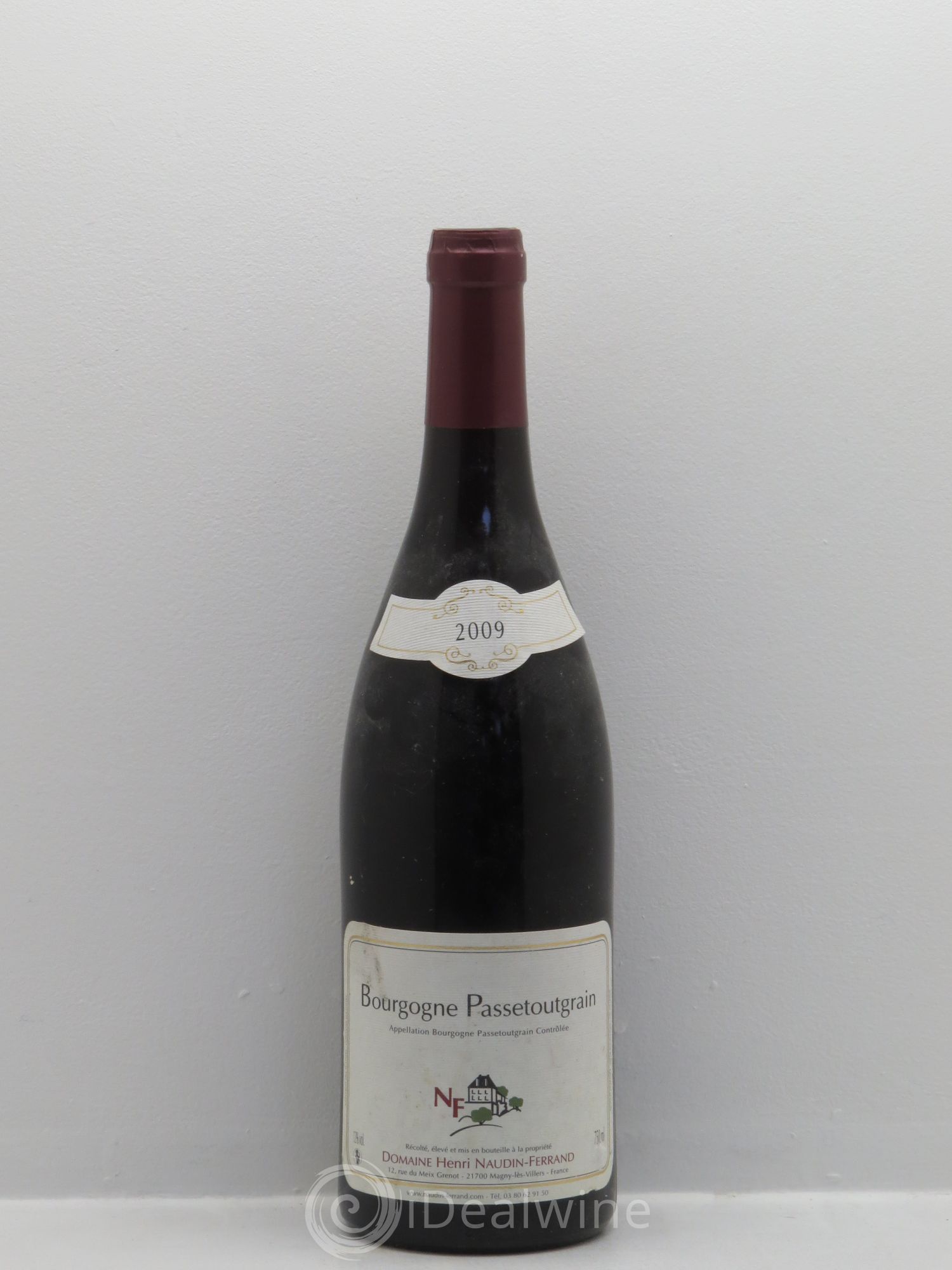 Bourgogne Passetoutgrain Naudin-Ferrand 2009 - Posten von 1 Flasche - 0