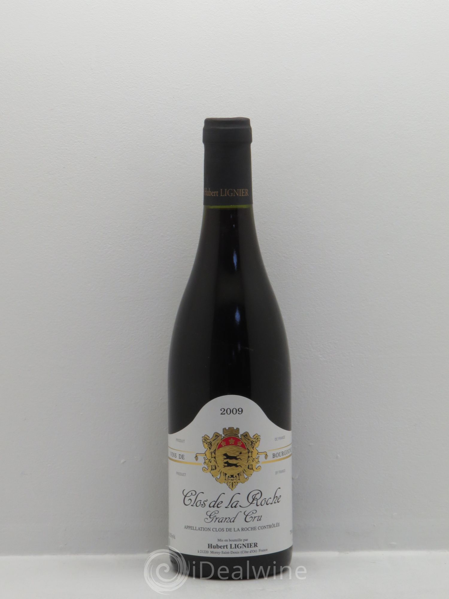 Clos de la Roche Grand Cru Hubert Lignier (Domaine) 2009 - Lot de 1 bouteille - 0