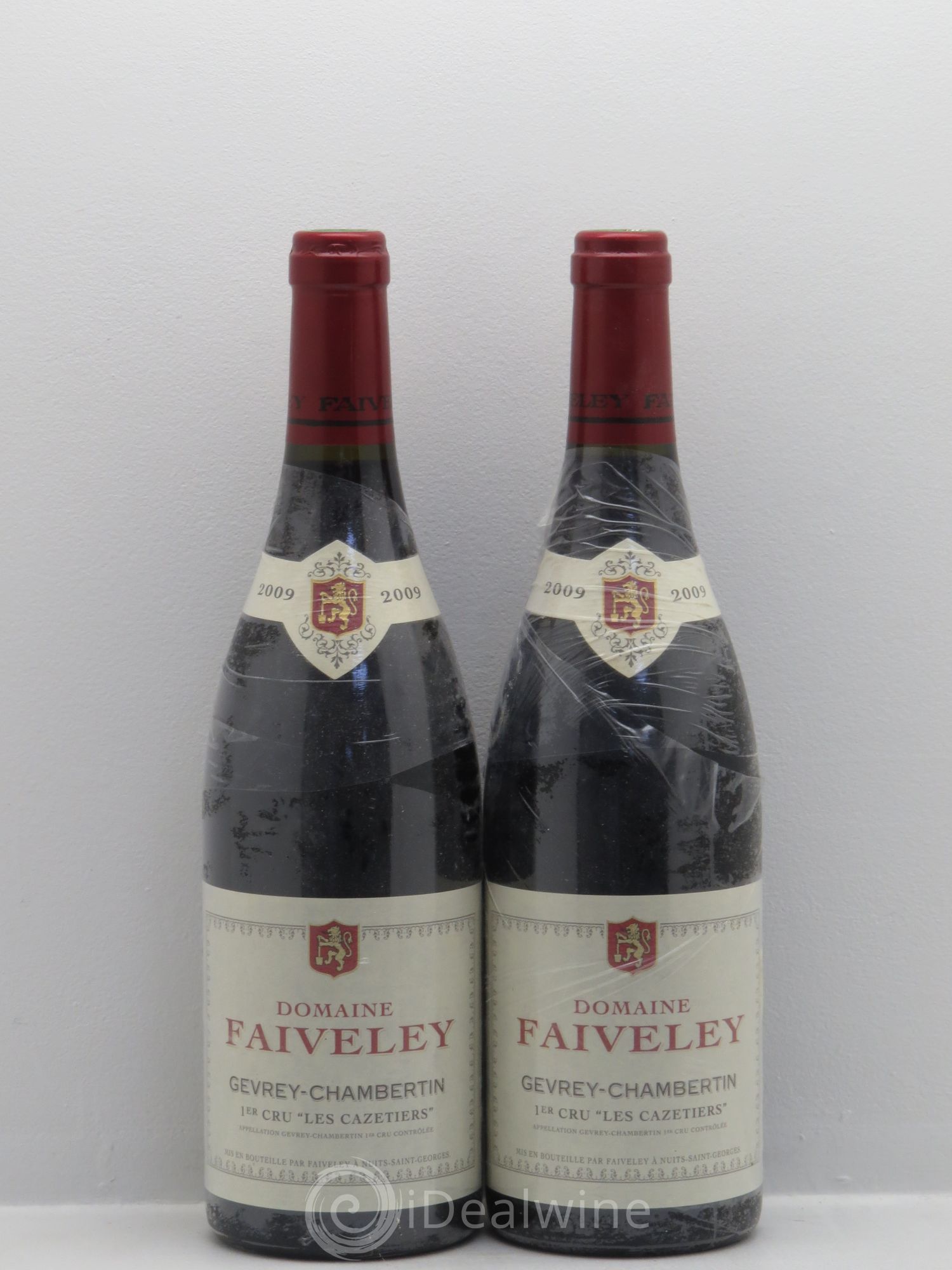 Gevrey-Chambertin 1er Cru Les Cazetiers Faiveley 2009 - Lot de 2 bouteilles - 0