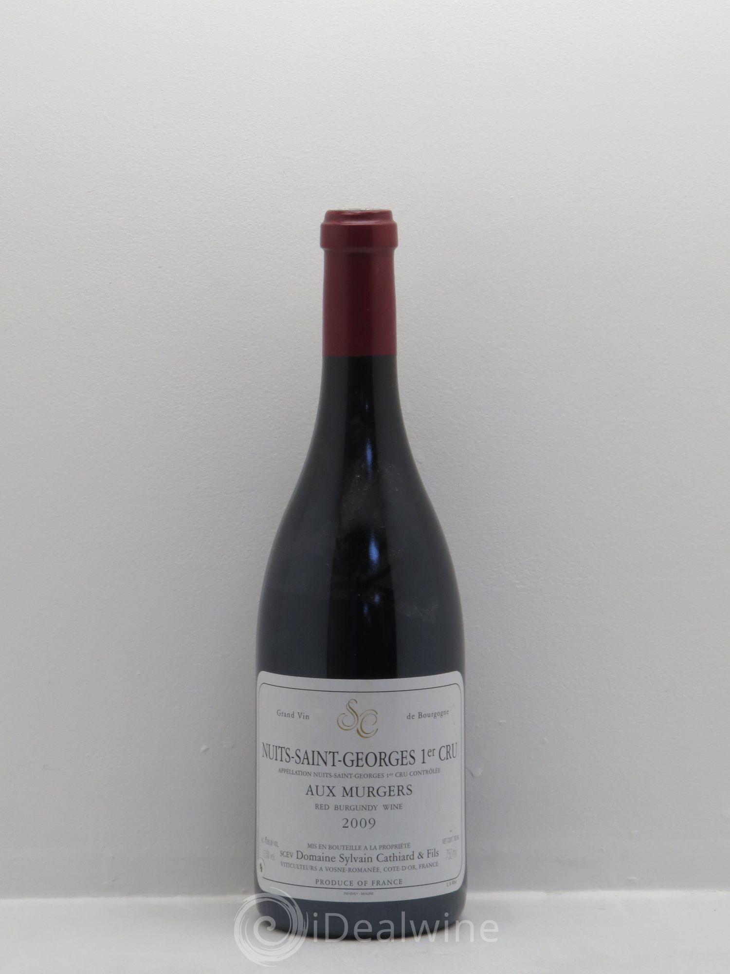 Nuits-Saint-Georges 1er Cru Aux Murgers Sylvain Cathiard & Fils 2009 - Lot de 1 bouteille - 0