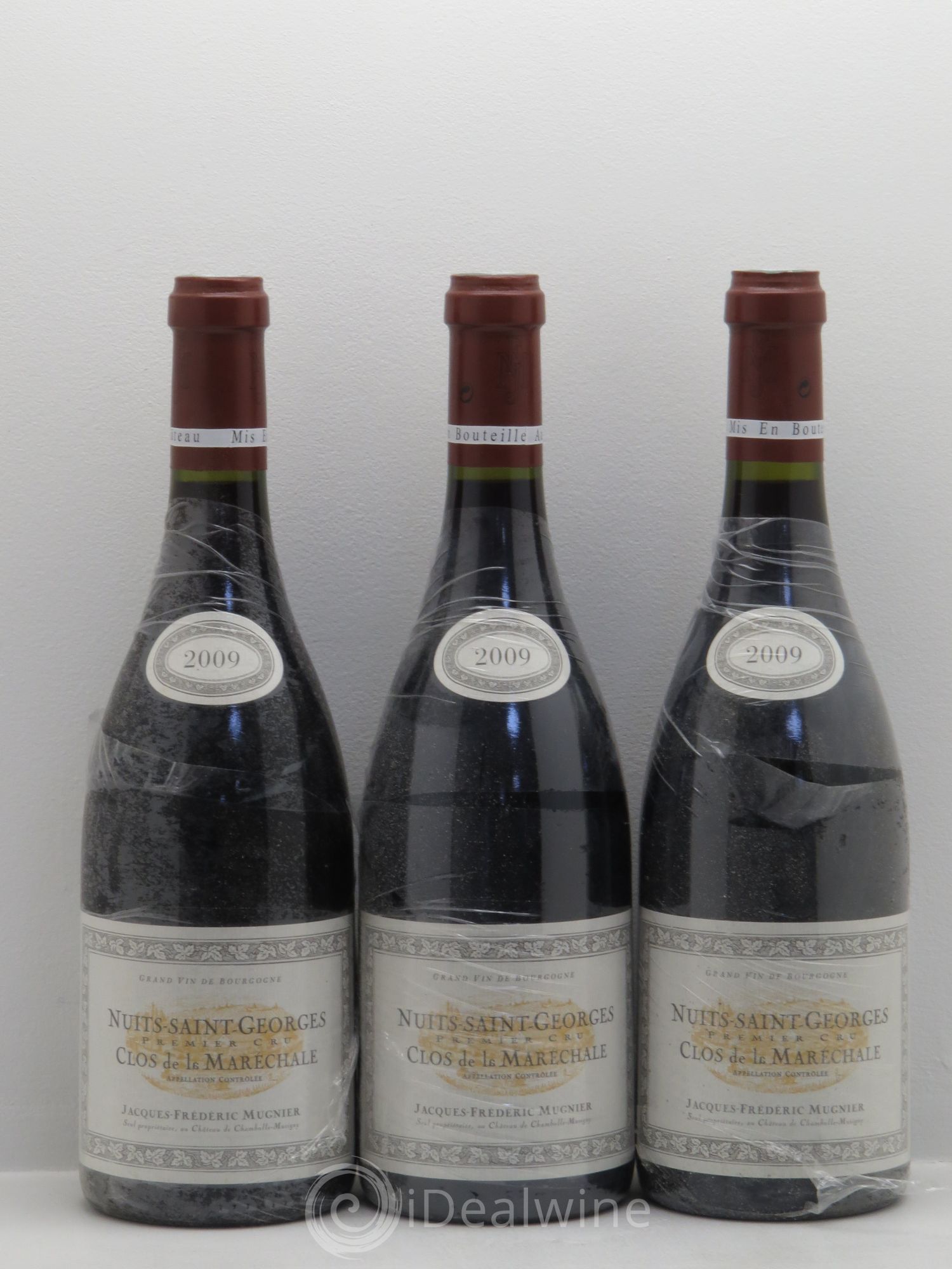 Nuits-Saint-Georges 1er Cru Clos de La Maréchale Jacques-Frédéric Mugnier 2009 - Lot de 3 bouteilles - 0