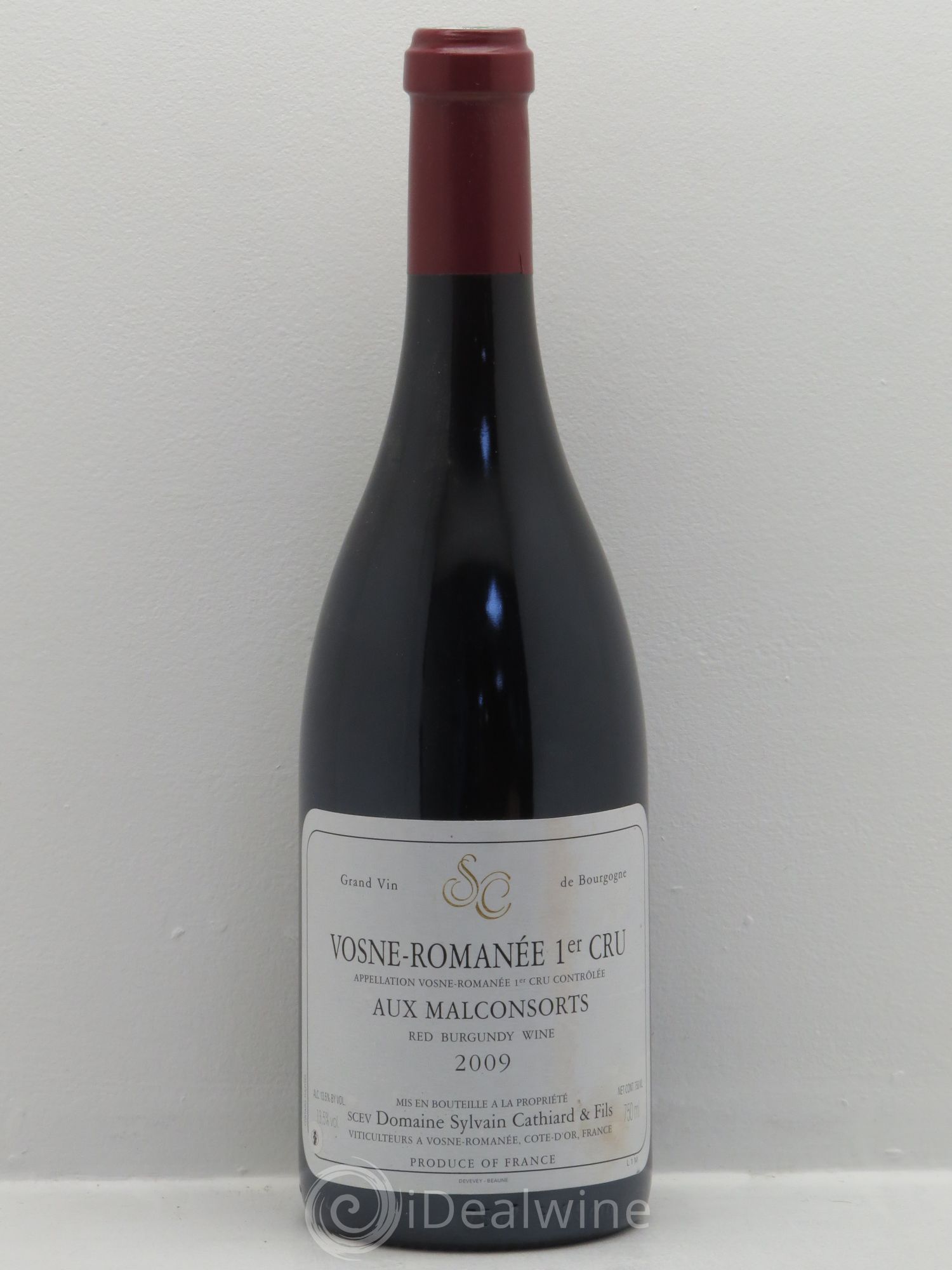 Vosne-Romanée 1er Cru Aux Malconsorts Sylvain Cathiard & Fils 2009 - Lot de 1 bouteille - 0