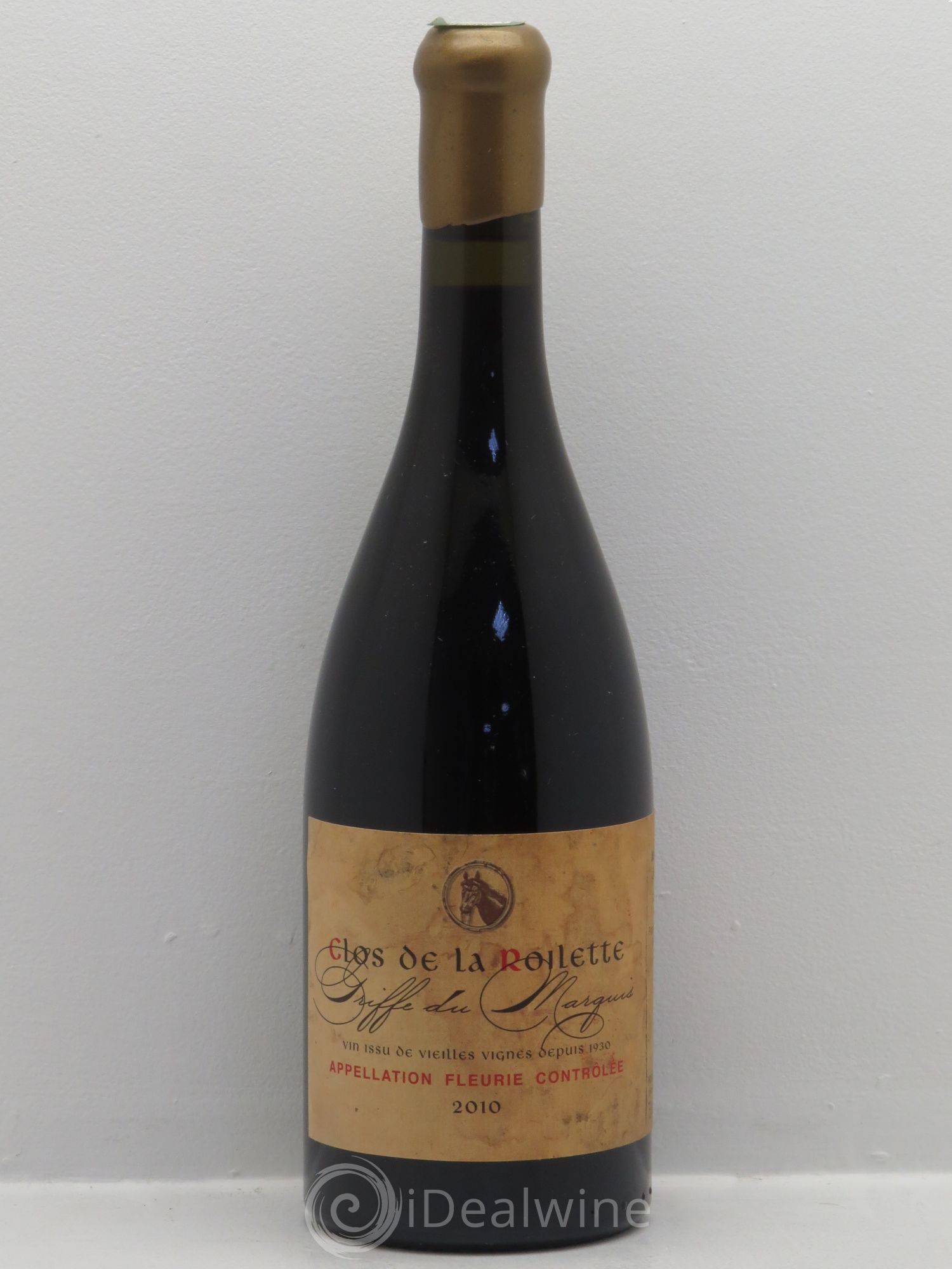 Fleurie La Griffe du marquis Clos de la Roilette 2010 - Posten von 6 Flaschen - 0