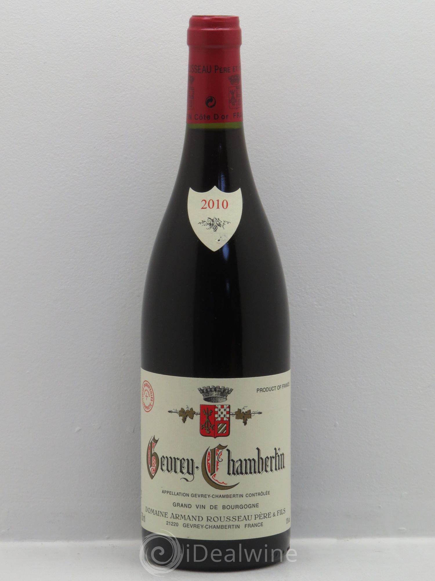 Gevrey-Chambertin Armand Rousseau (Domaine) 2010 - Lot de 1 bouteille - 0