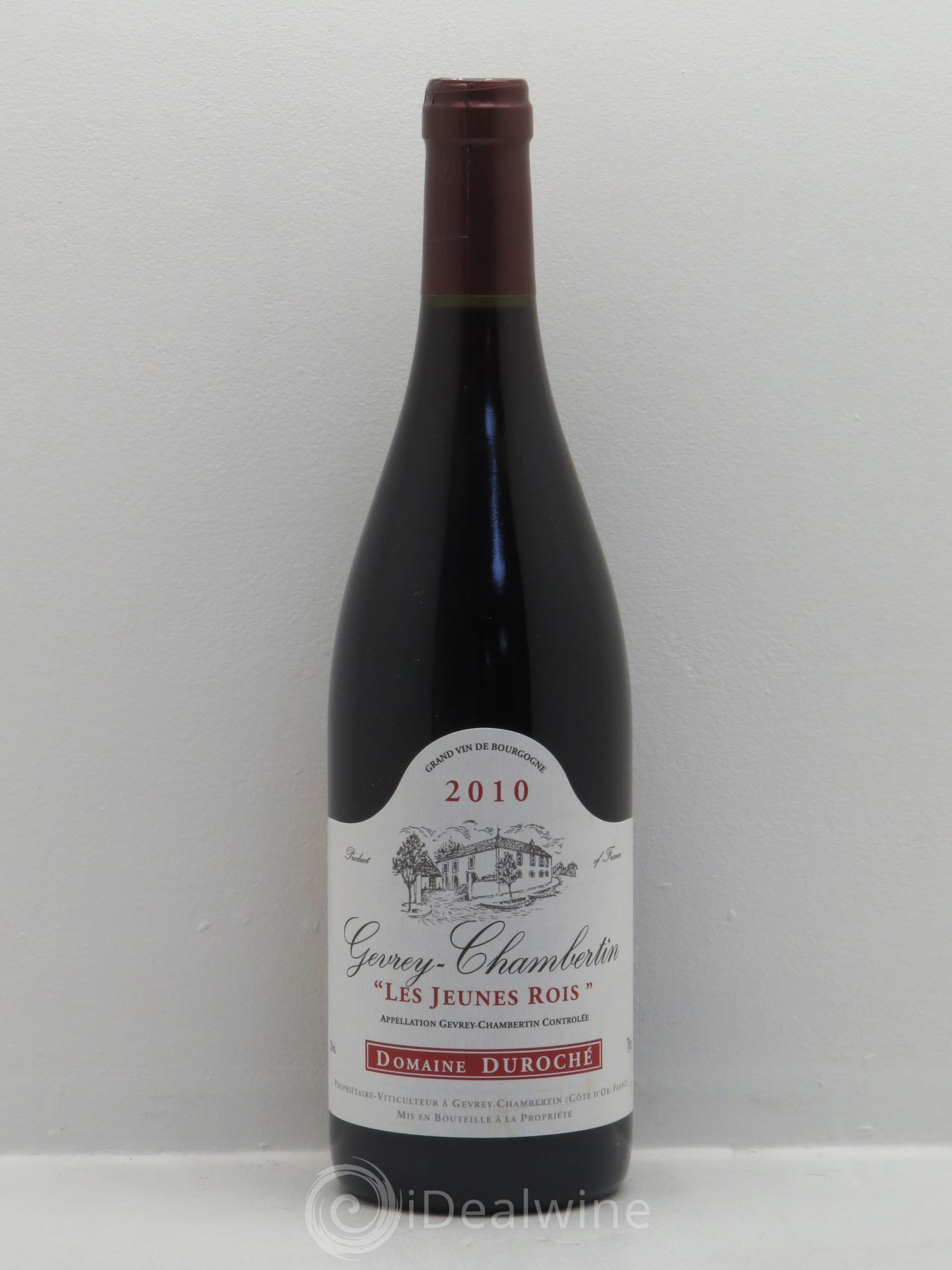 Gevrey-Chambertin Les Jeunes Rois Domaine Duroché 2010 - Posten von 1 Flasche - 0