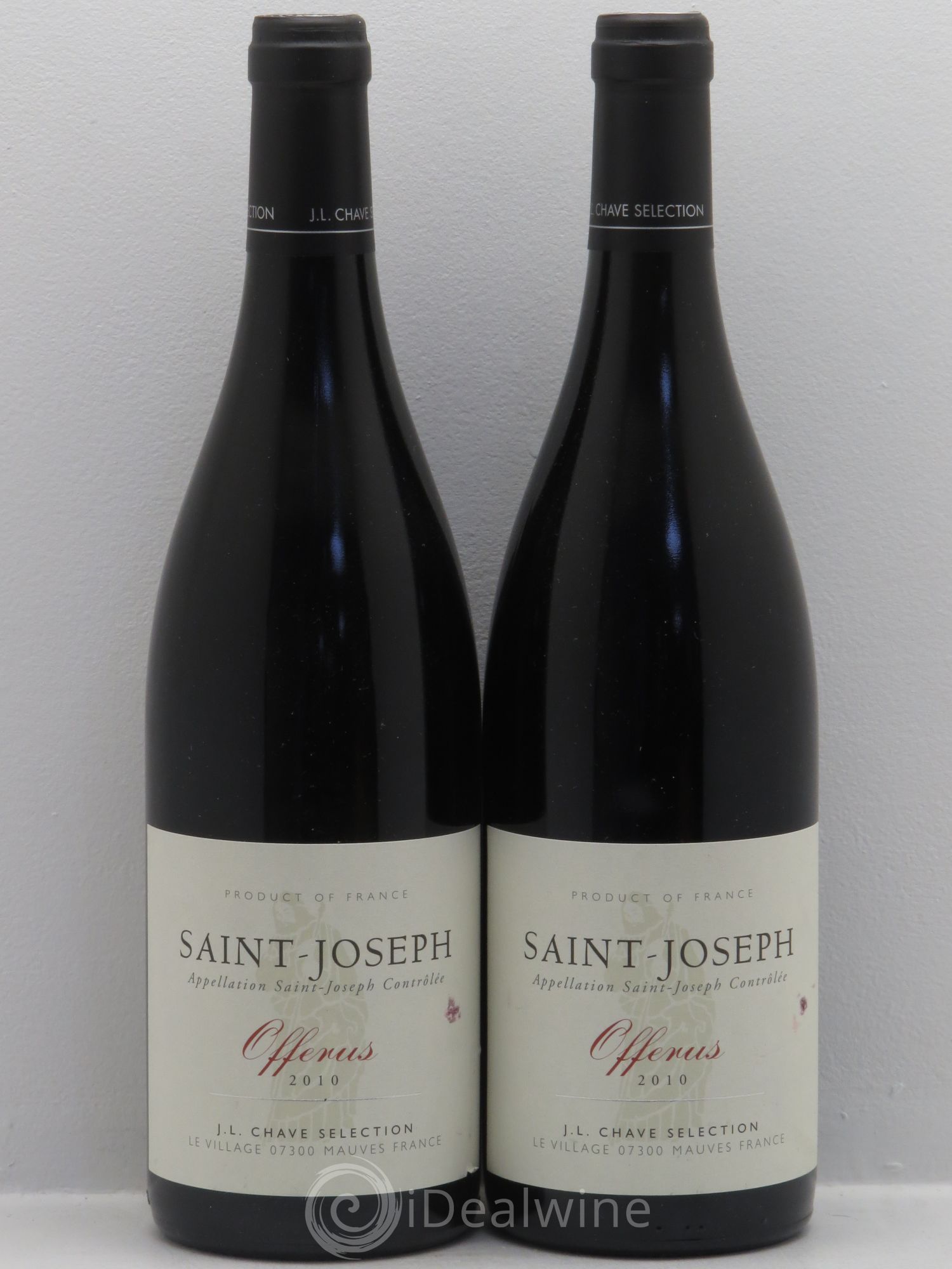 Saint-Joseph Offerus J-L. Chave Sélection 2010 - Lot de 2 bouteilles - 0