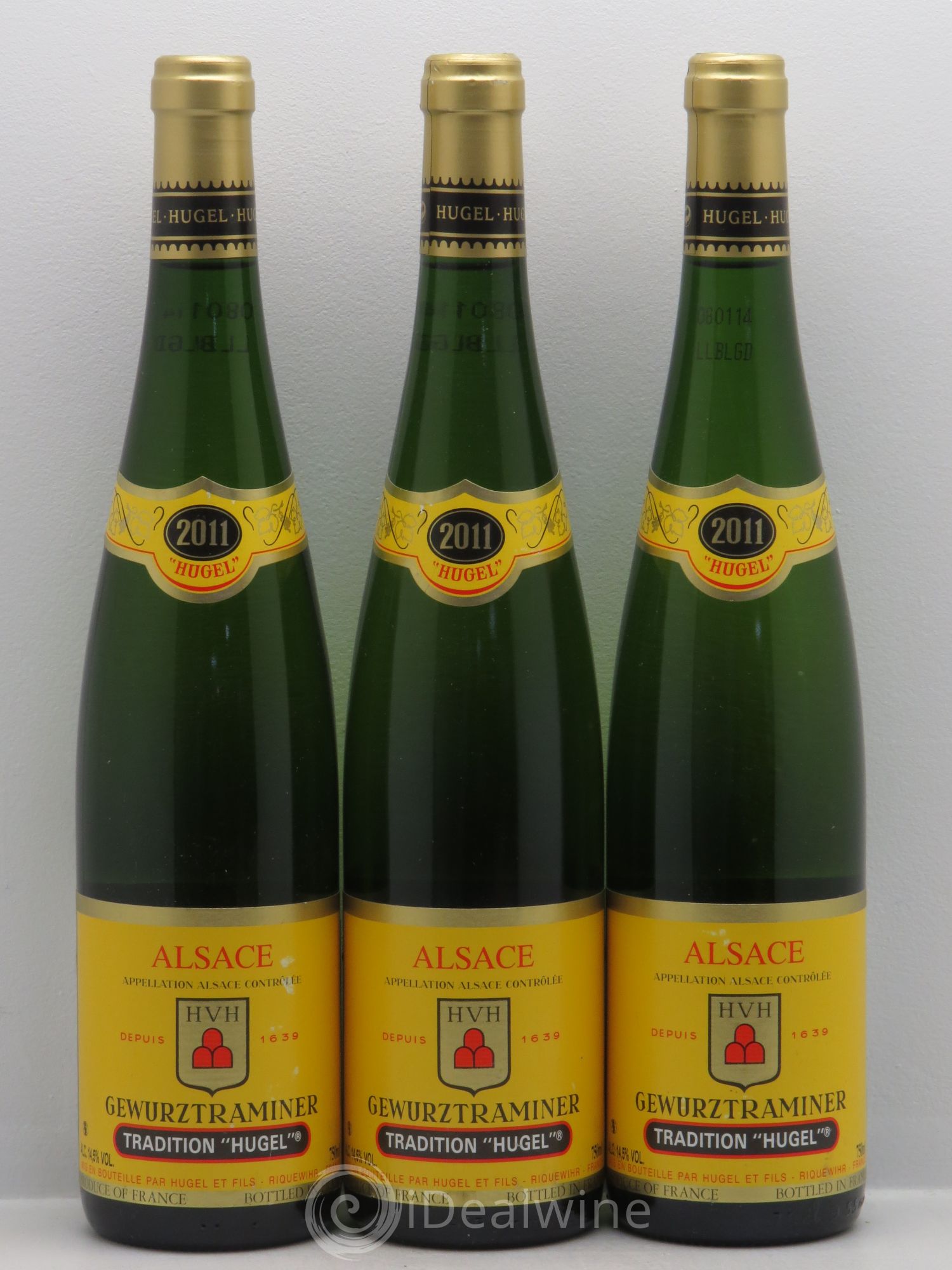 Gewurztraminer Hugel (Domaine) Tradition 2011 - Posten von 3 Flaschen - 0
