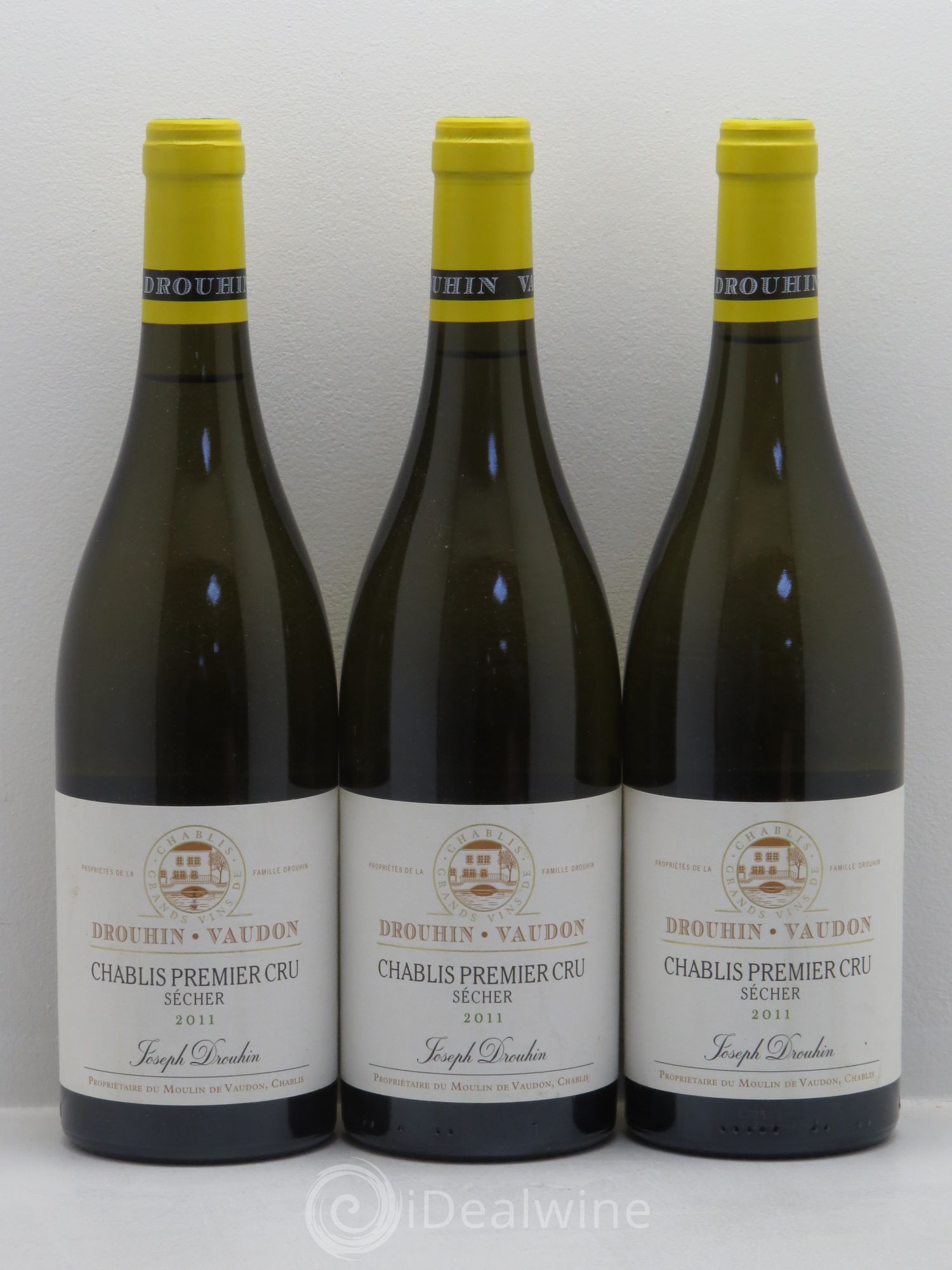 Chablis 1er Cru Drouhin-Vaudon 2011 - Lot de 3 bouteilles - 0
