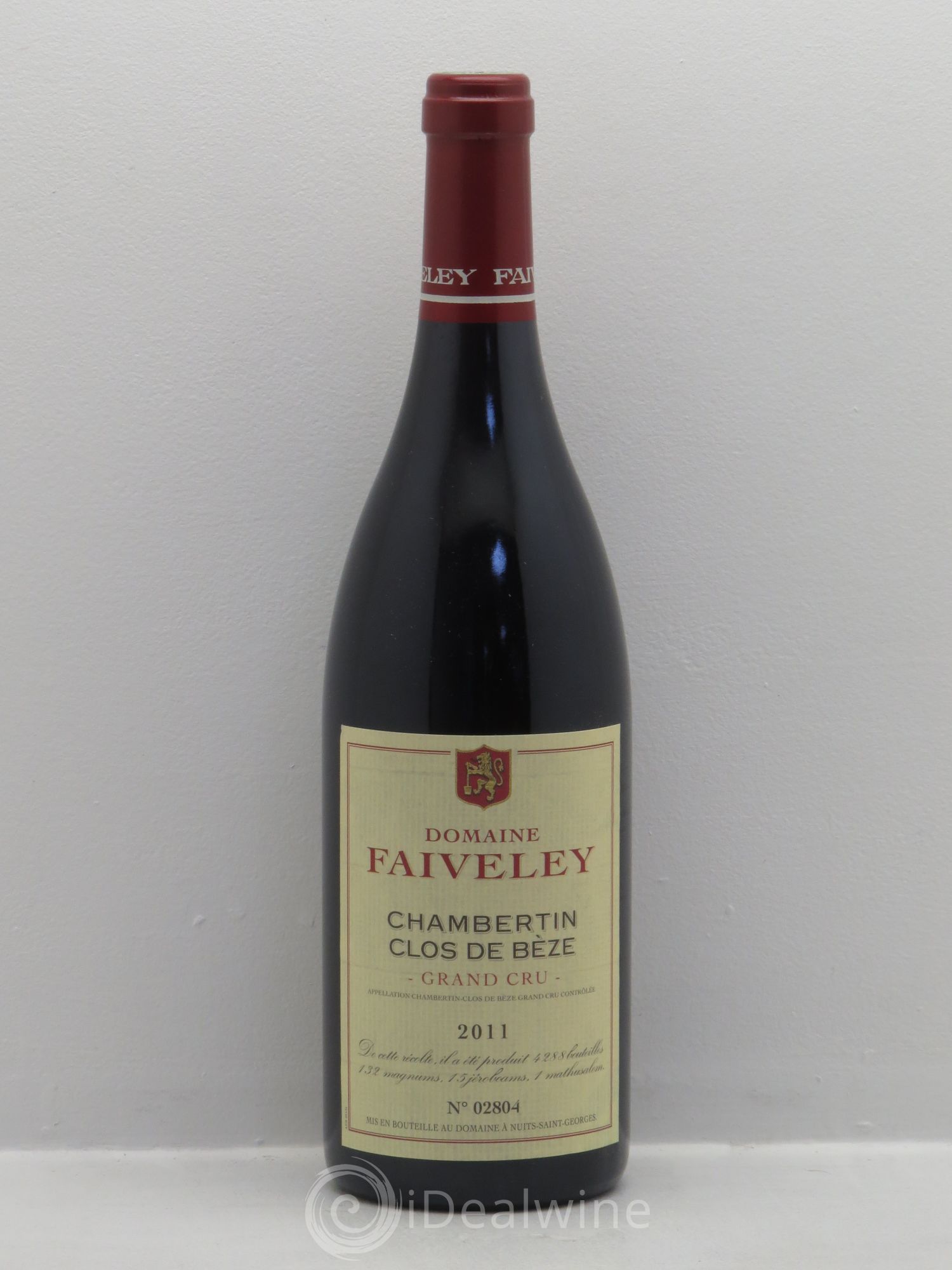Chambertin Clos de Bèze Grand Cru Faiveley 2011 - Lot de 1 bouteille - 0
