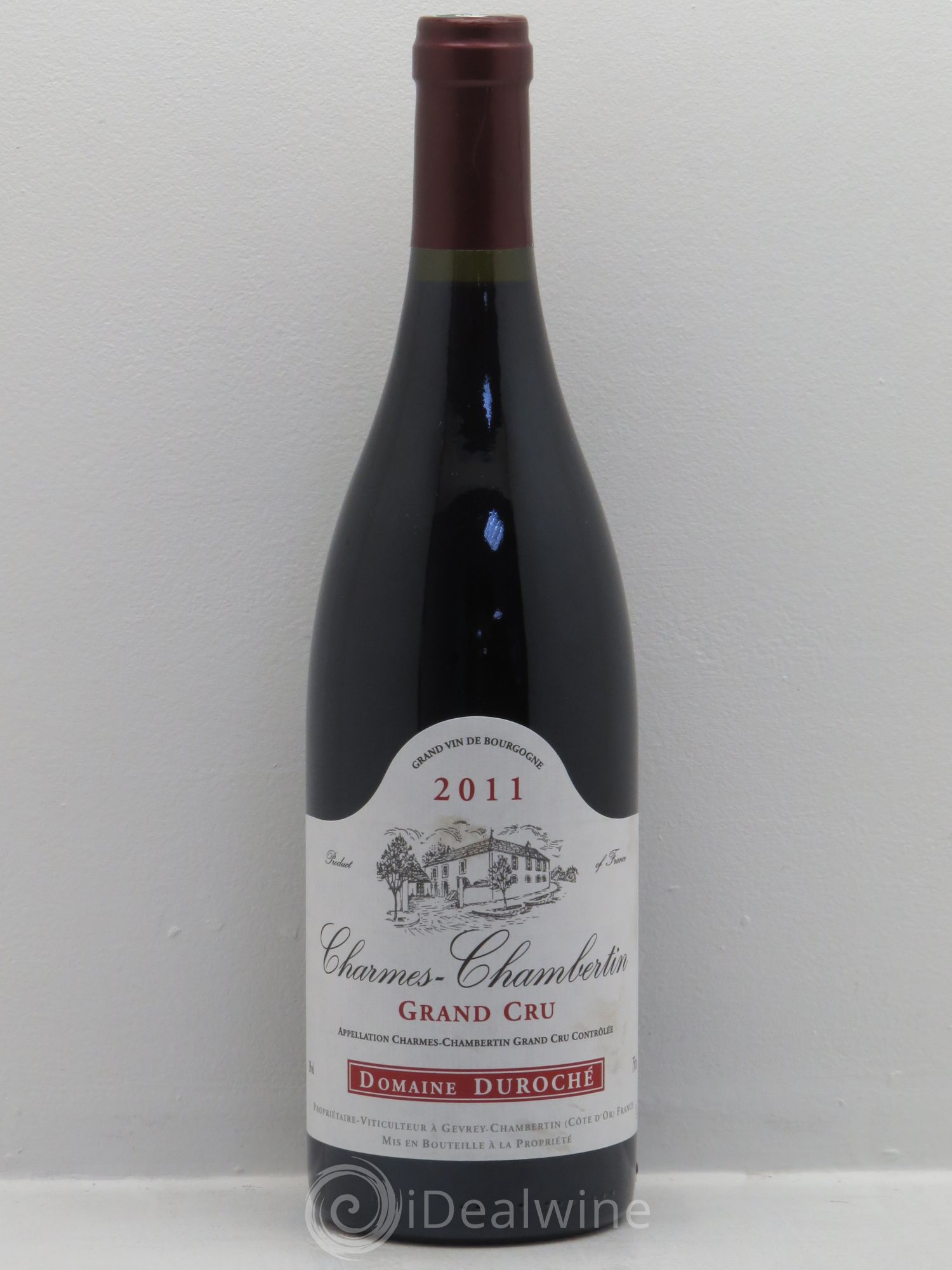 Charmes-Chambertin Grand Cru Domaine Duroché 2011 - Posten von 1 Flasche - 0