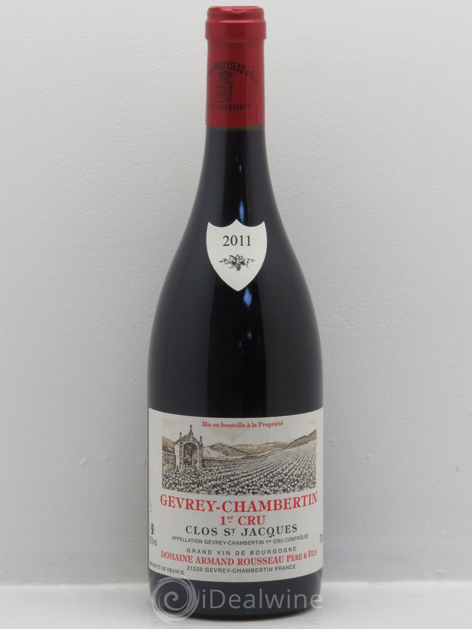 Gevrey-Chambertin 1er Cru Clos Saint-Jacques Armand Rousseau (Domaine) 2011 - Lot de 1 bouteille - 0