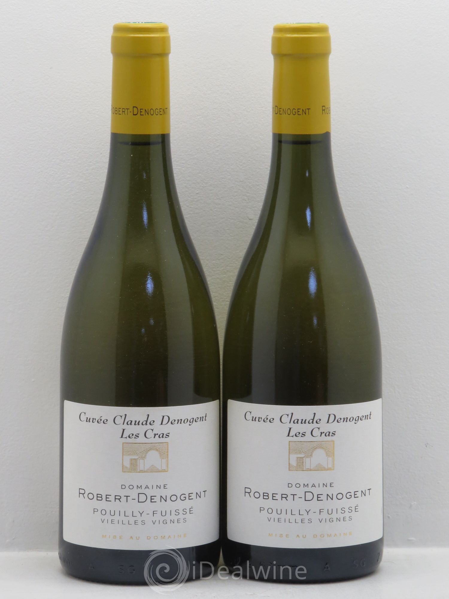 Pouilly-Fuissé Vieilles Vignes Les Cras Denogent 2011 - Posten von 2 Flaschen - 0