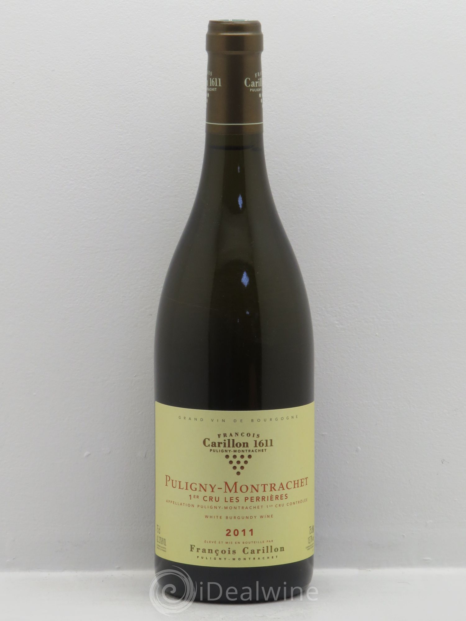 Puligny-Montrachet 1er Cru François Carillon 2011 - Posten von 1 Flasche - 0
