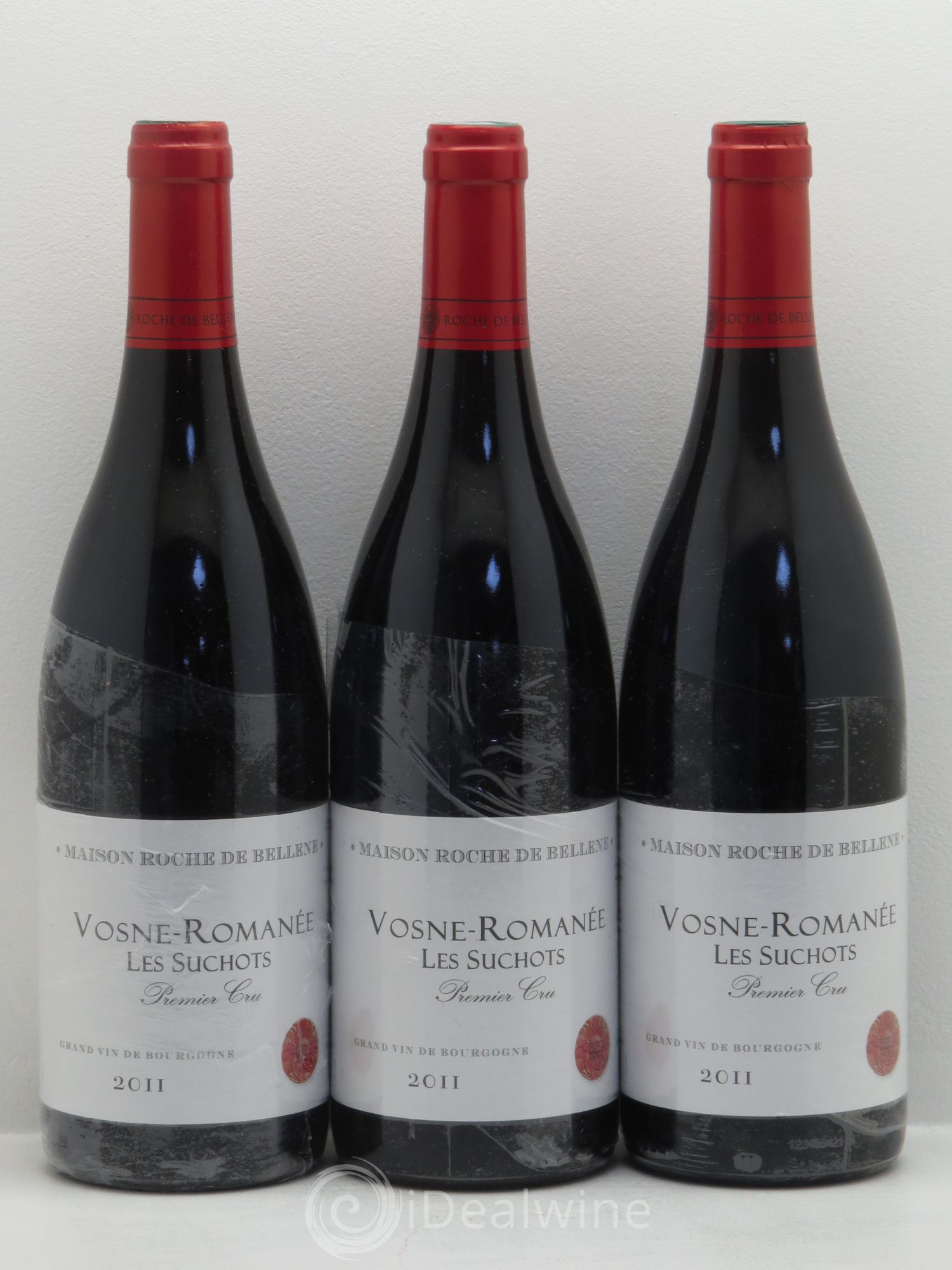 Vosne-Romanée 1er Cru Roche de Bellene 2011 - Lot de 3 bouteilles - 0