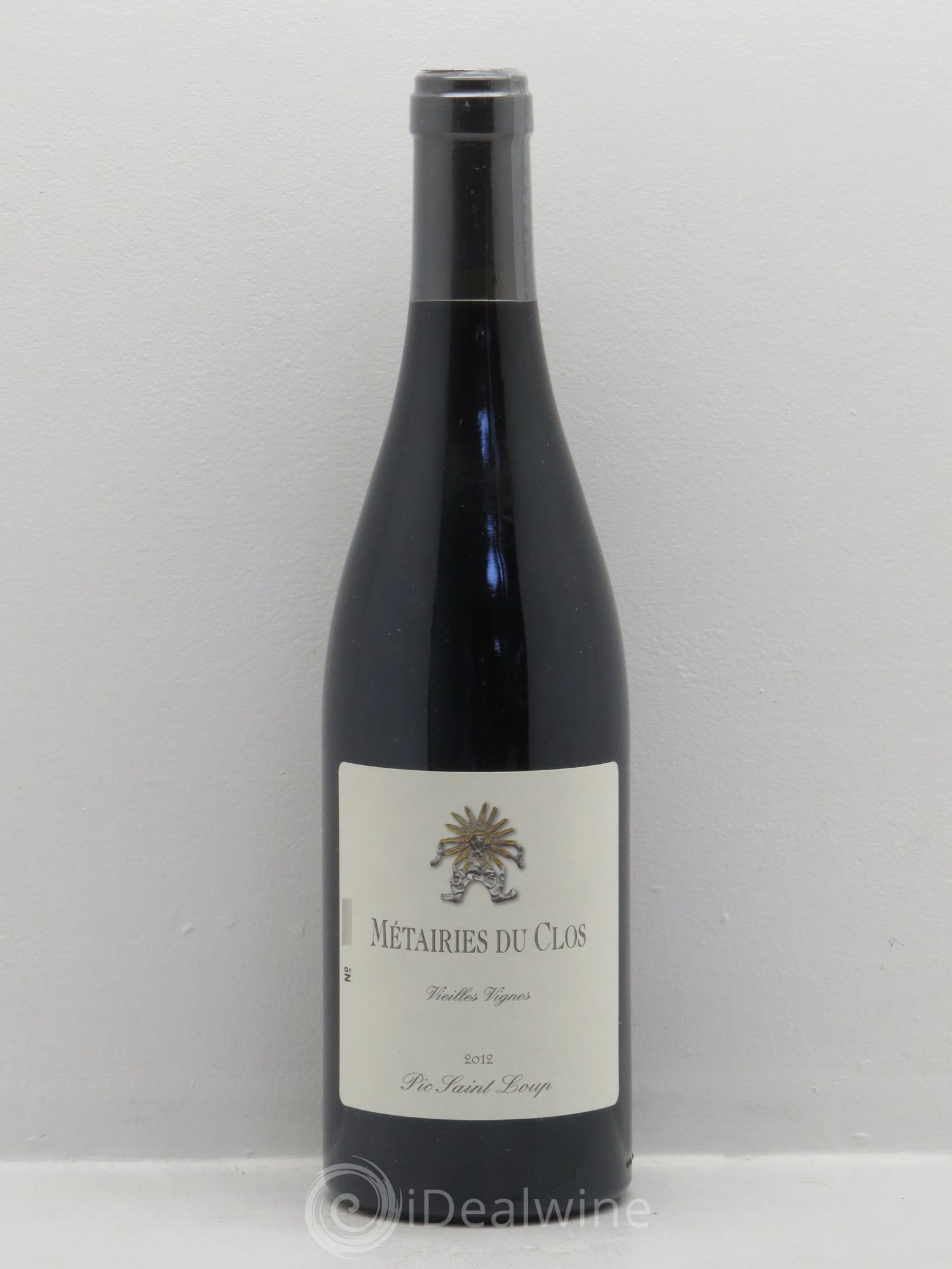 Pic Saint-Loup Les Métairies du Clos Vieilles Vignes Christophe Peyrus et Françoise Julien Vieilles Vignes 2012 - Lot de 1 bouteille - 0