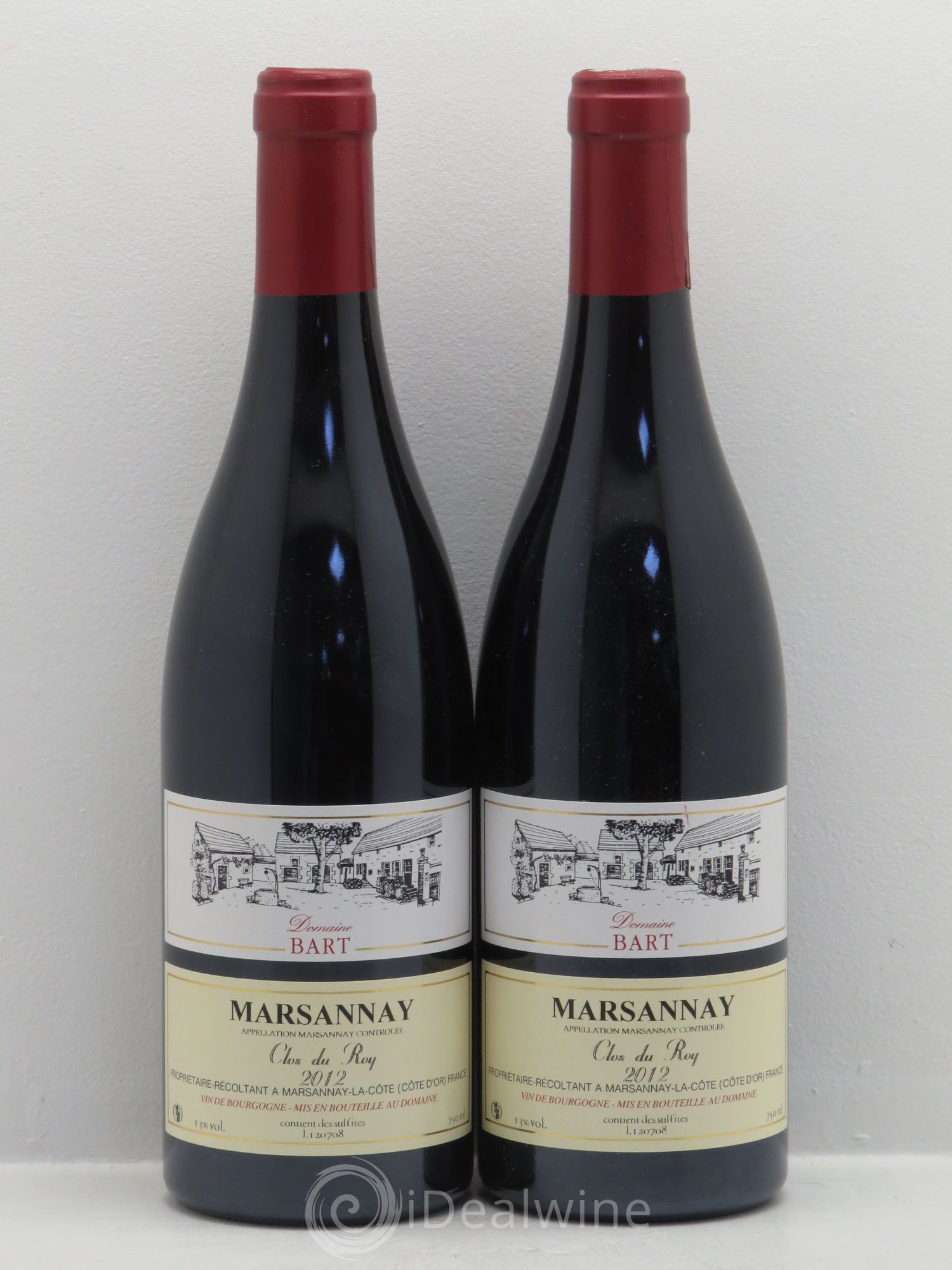 Marsannay Clos du Roi - Domaine Bart 2012 - Posten von 2 Flaschen - 0