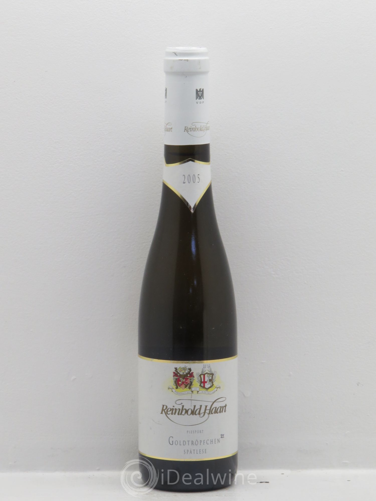 Allemagne Mosel-Saar Mosel Piesporter Goldtröpfchen Riesling Spätlese Haart (sans prix de réserve) 2005 - Posten von 1 Demi-Flasche - 0