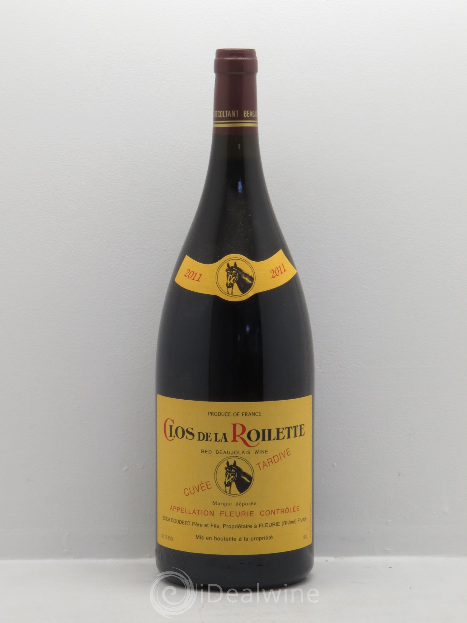 Fleurie Cuvée Tardive Clos de la Roilette 2011 - Lot de 1 magnum - 0
