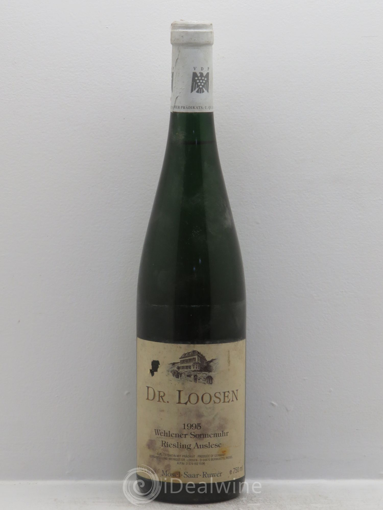 Riesling Mosel Wehlener Sonnenuhr Riesling Auslese Dr. Loosen 1995 - Posten von 1 Flasche - 0