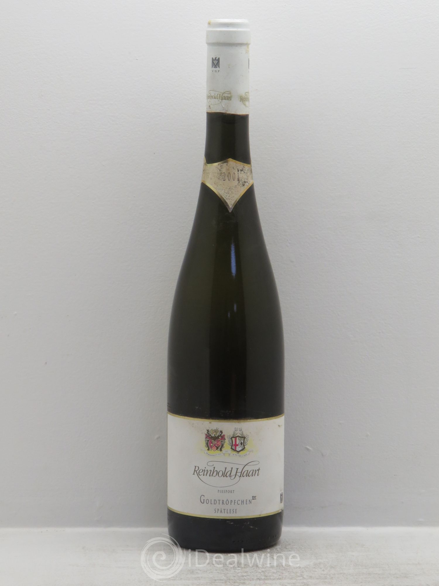 Riesling Mosel Piesporter Goldtröpfchen Riesling Spätlese Haart 2001 - Lotto di 1 bottiglia - 0