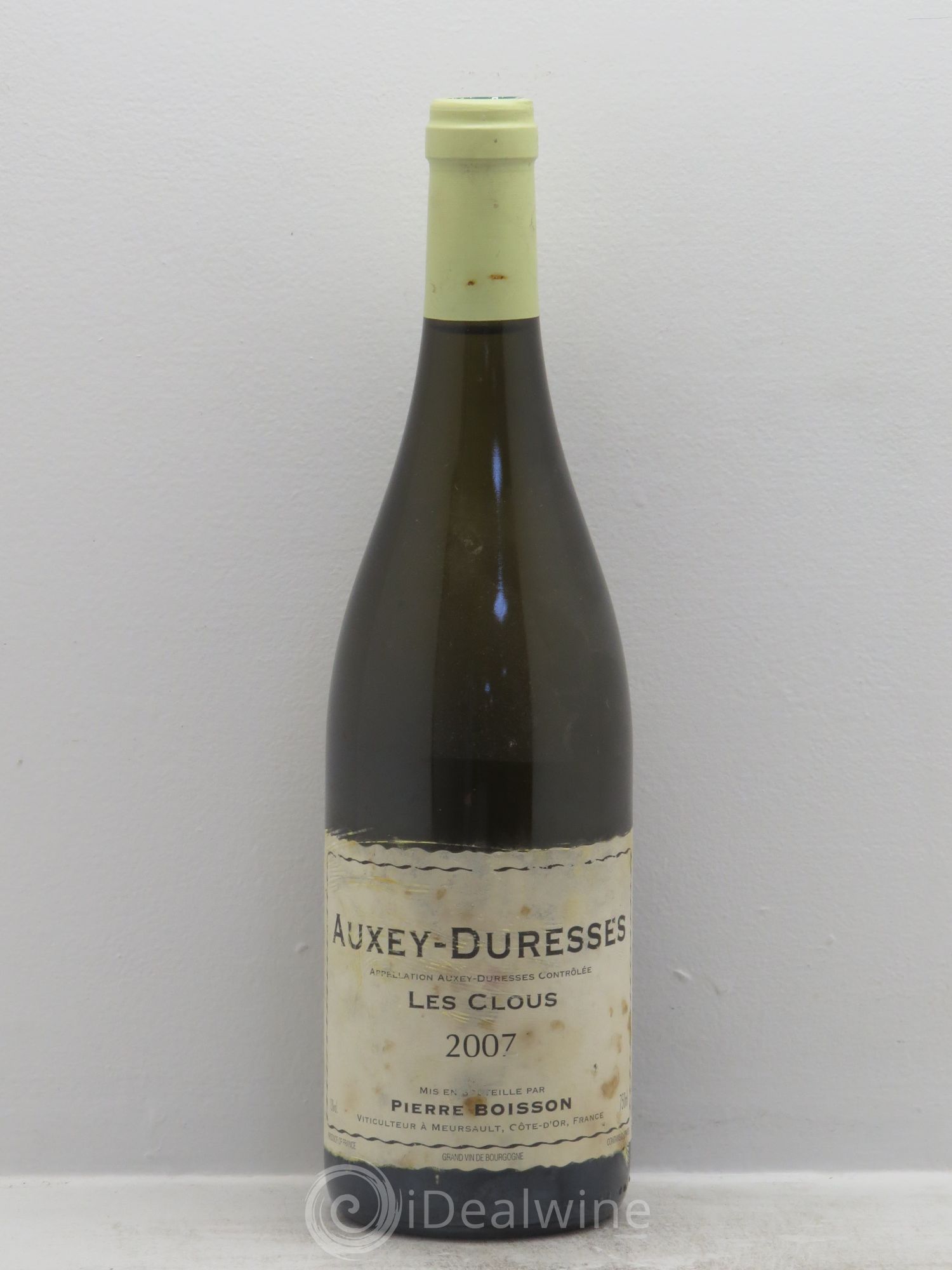 Auxey-Duresses Les Clous Domaine Pierre Boisson 2007 - Posten von 1 Flasche - 0