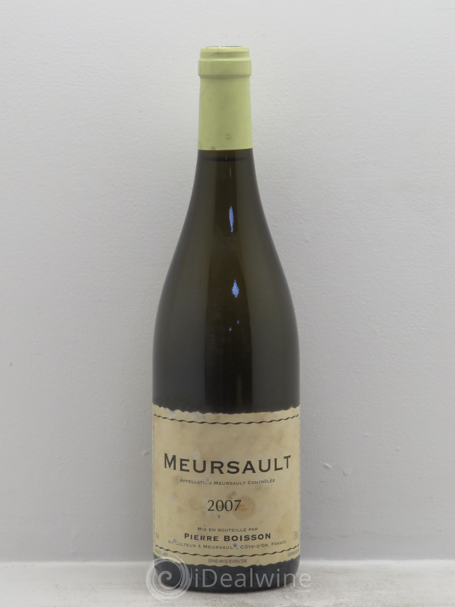 Meursault Pierre Boisson (Domaine) 2007 - Lot de 1 bouteille - 0