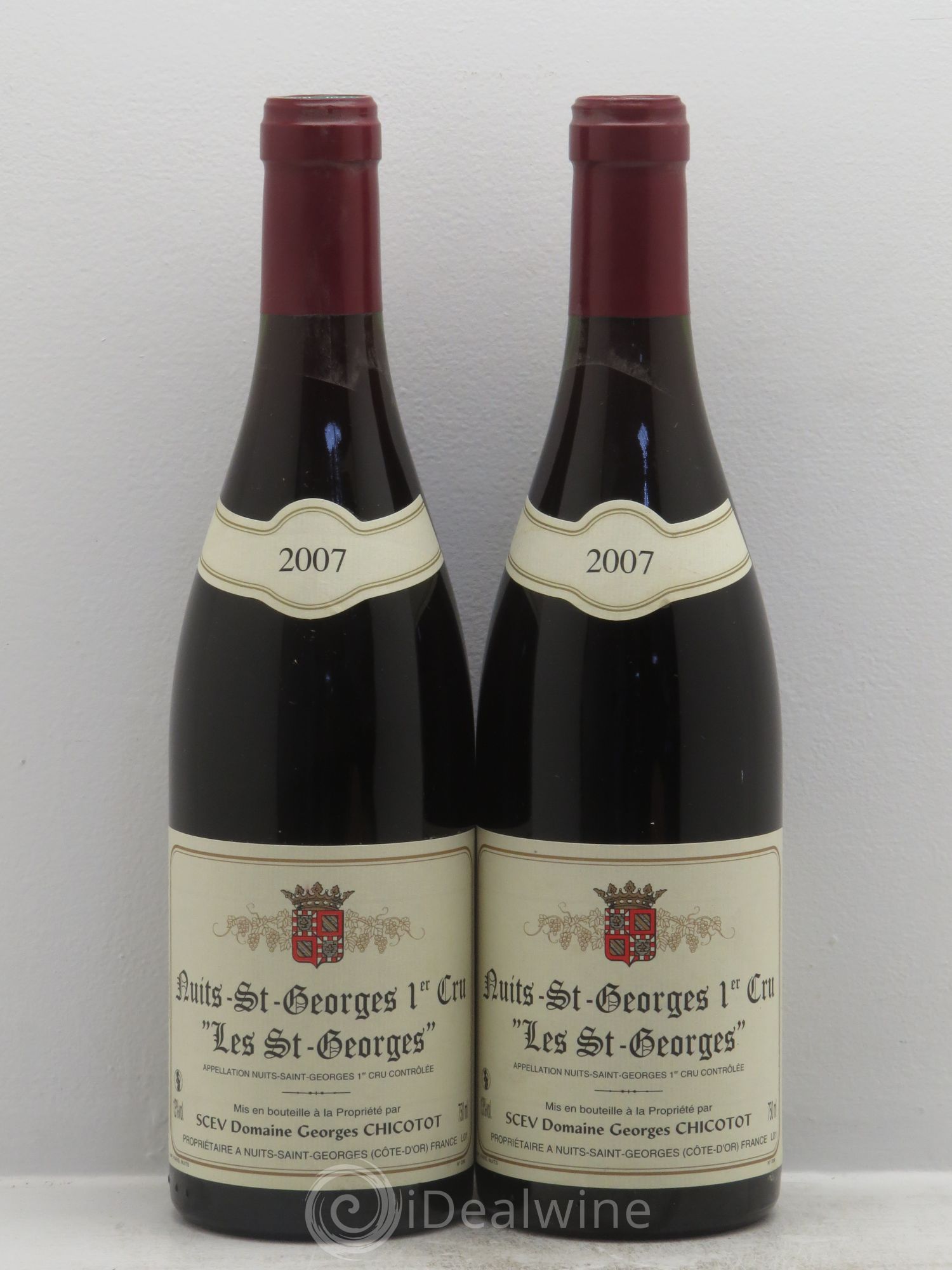 Nuits-Saint-Georges 1er Cru 2007 - Posten von 2 Flaschen - 0