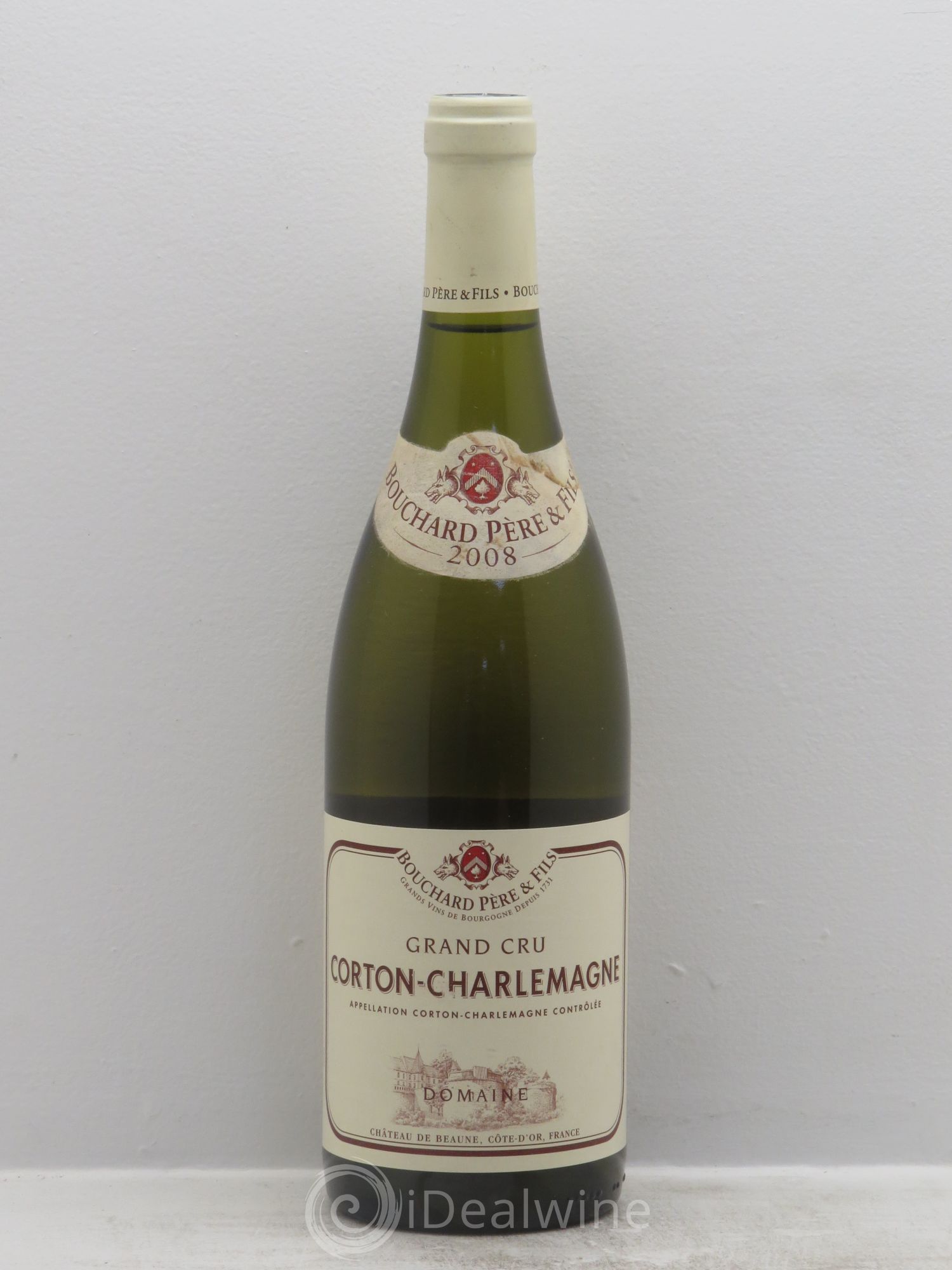 Corton-Charlemagne Grand Cru Bouchard Père & Fils 2008 - Lot de 1 bouteille - 0
