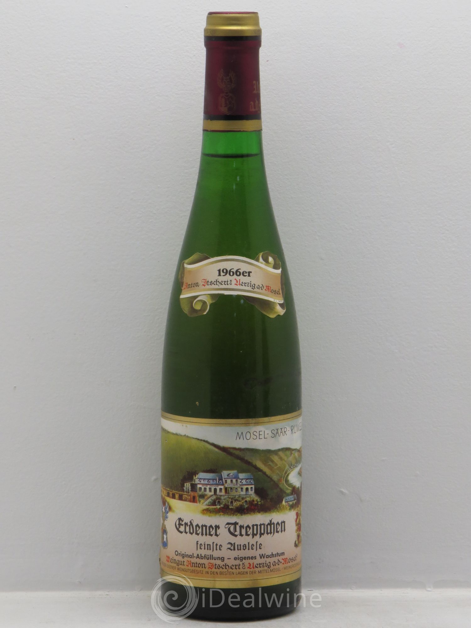 Riesling Mosel Erdener Treppchen Riesling feinste Auslese Itschert 1966 - Lotto di 1 bottiglia - 0