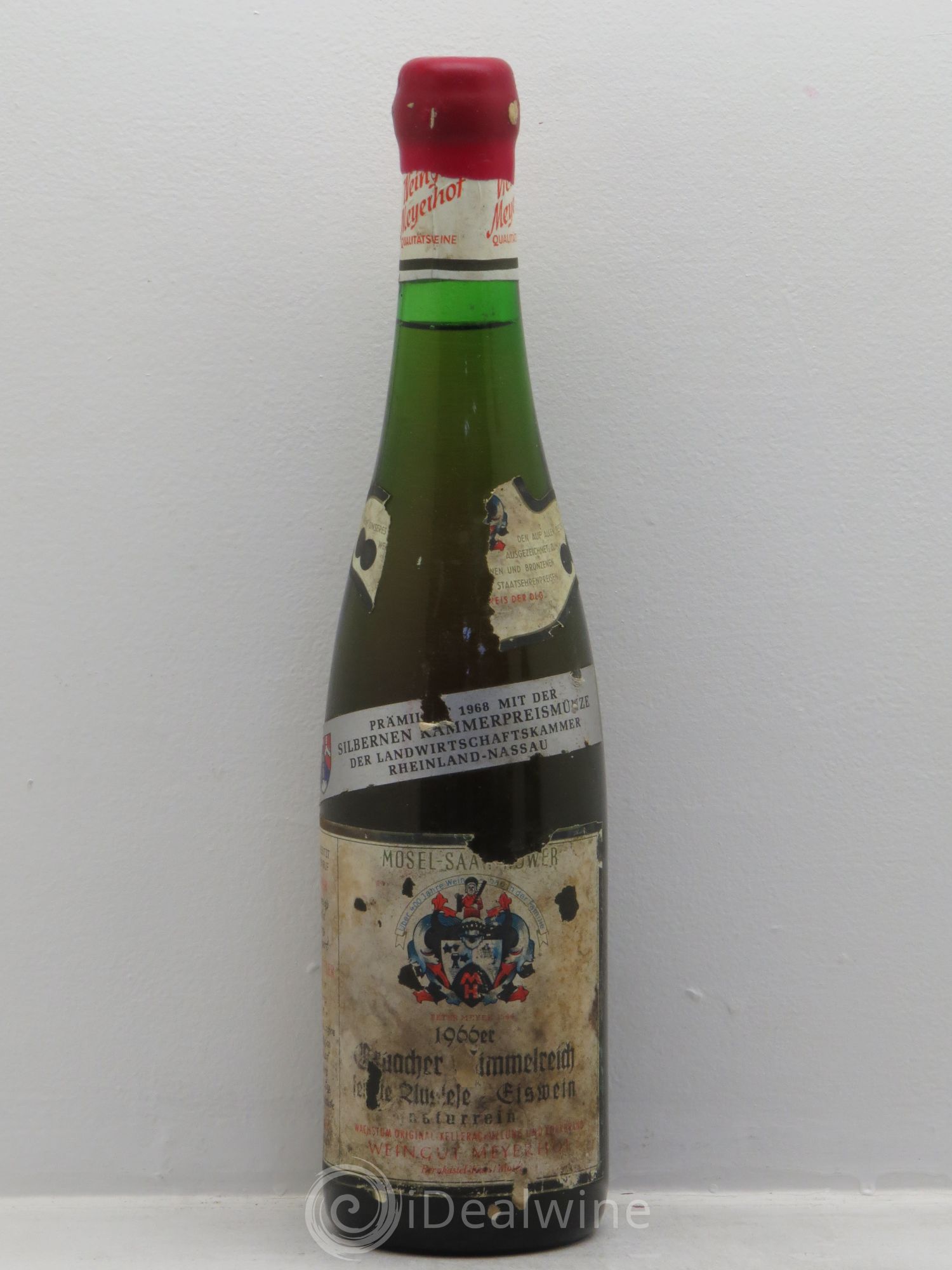 Riesling Mosel Graacher Himmelreich Riesling feinste Auslese-Eiswein Meyerhof 1966 - Posten von 1 Flasche - 0