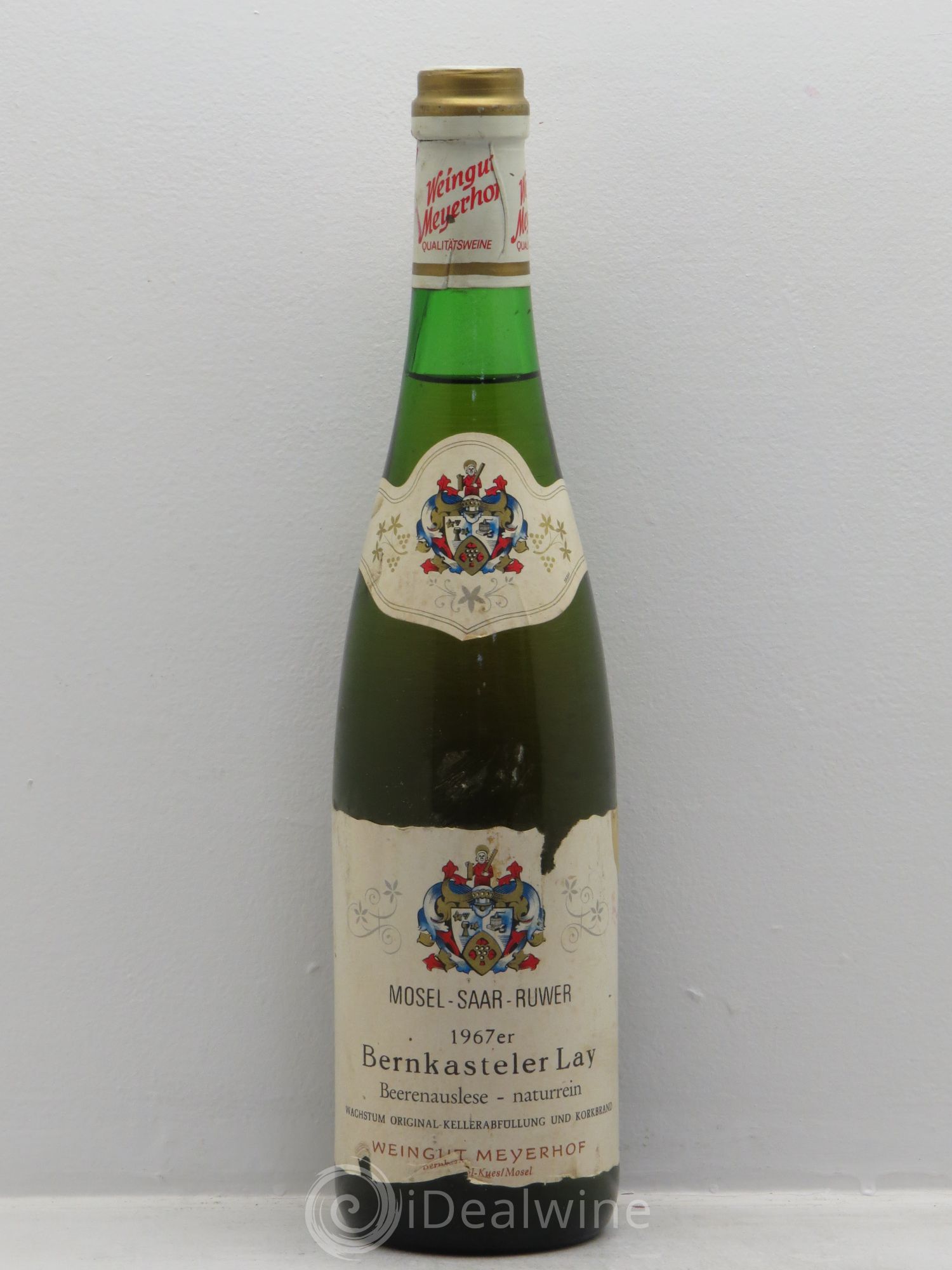 Riesling Mosel Bernkasteler Lay Riesling Beerenauslese Meyerhof 1967 - Lotto di 1 bottiglia - 0