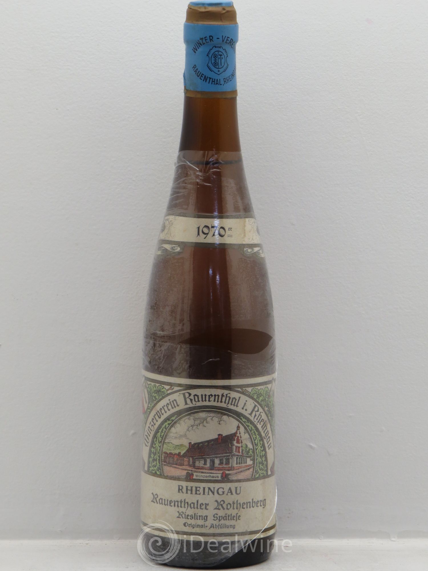 Riesling Rheingau Rauenthaler Rothenberg Riesling Spätlese Winzerverein Rauenthal 1970 - Lot of 1 bottle - 0