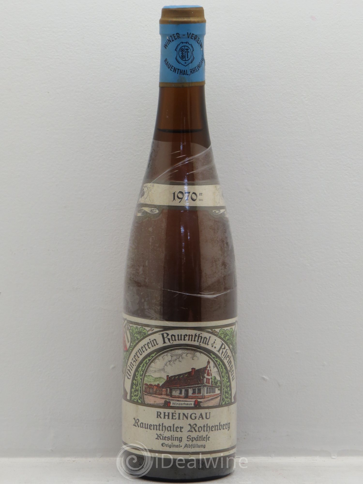 Riesling Rheingau Rauenthaler Rothenberg Riesling Spätlese Winzerverein Rauenthal 1970 - Lot of 1 bottle - 0
