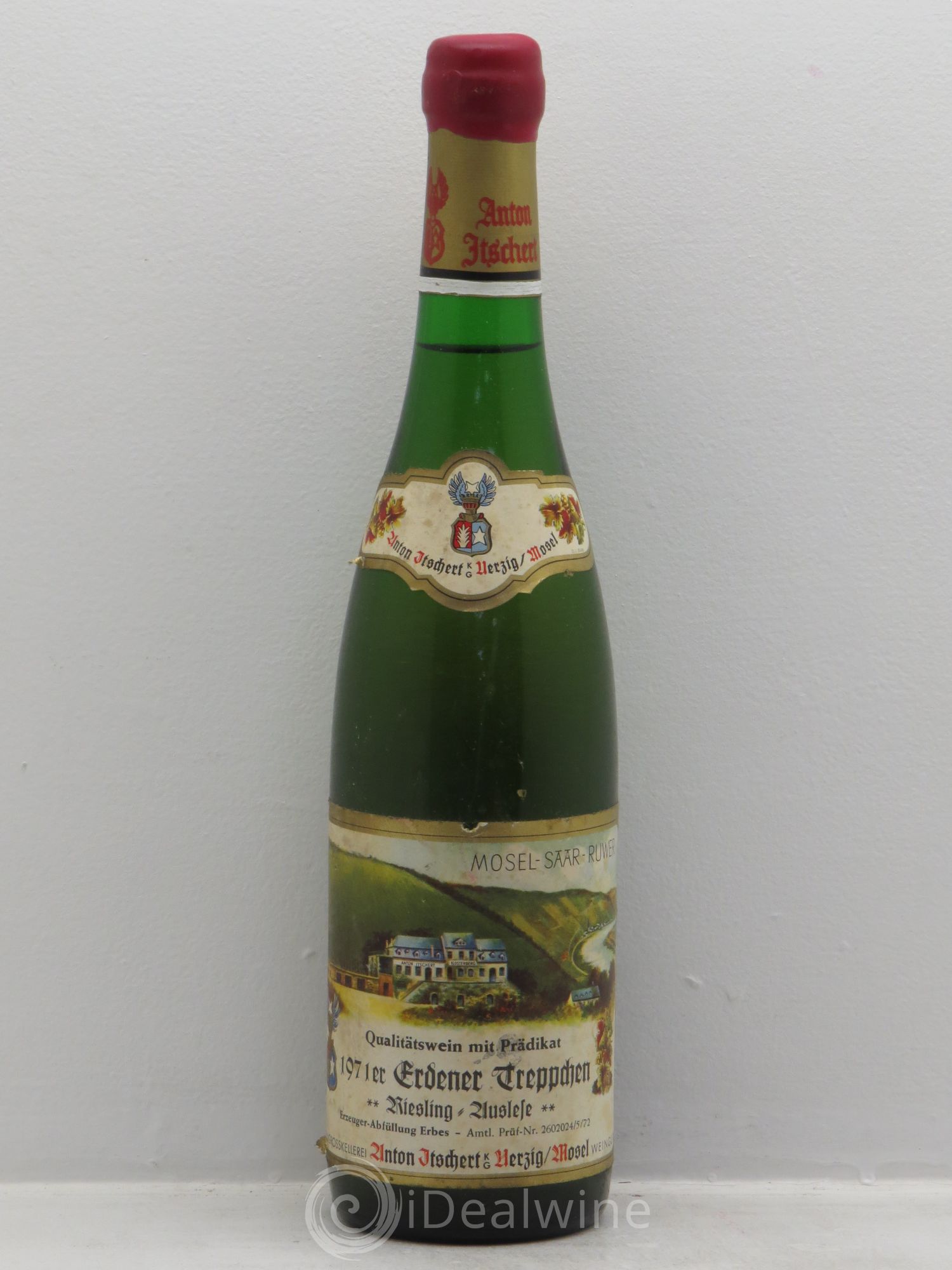 Riesling Mosel Erdener Treppchen Riesling Auslese ** Itschert 1971 - Lotto di 1 bottiglia - 0