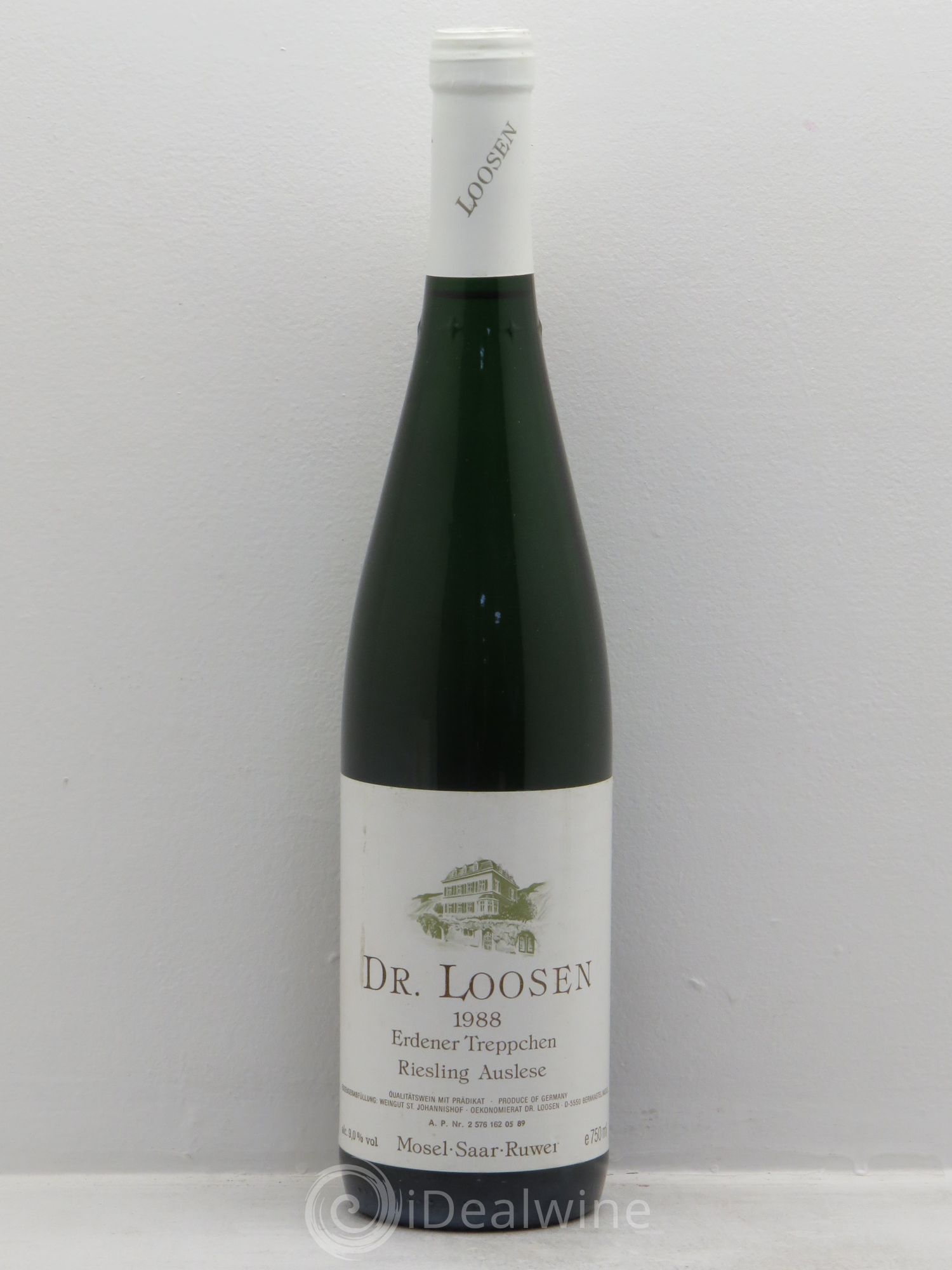 Riesling Mosel Erdener Treppchen Riesling Auslese Dr. Loosen 1988 - Posten von 1 Flasche - 0